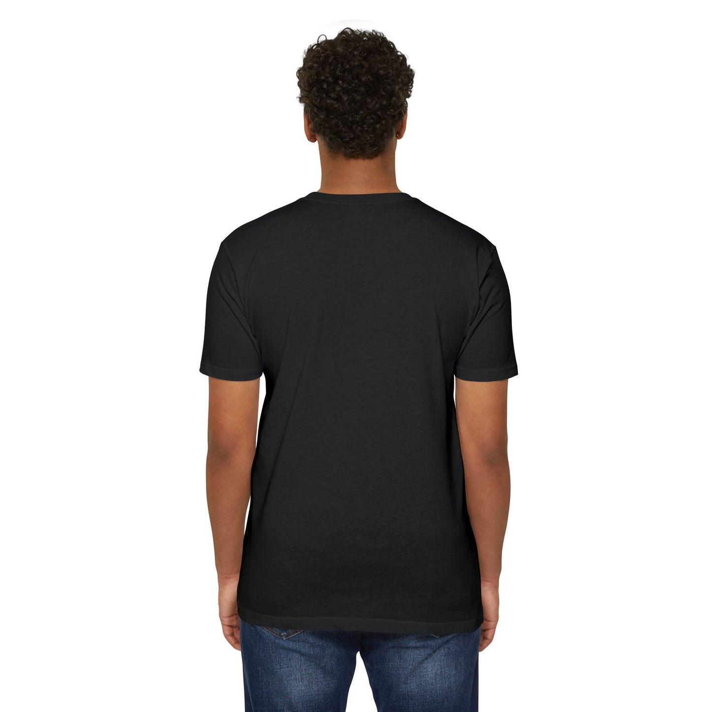 Mountain Nightscape T‑Shirt — AM Logo Graphic Tee