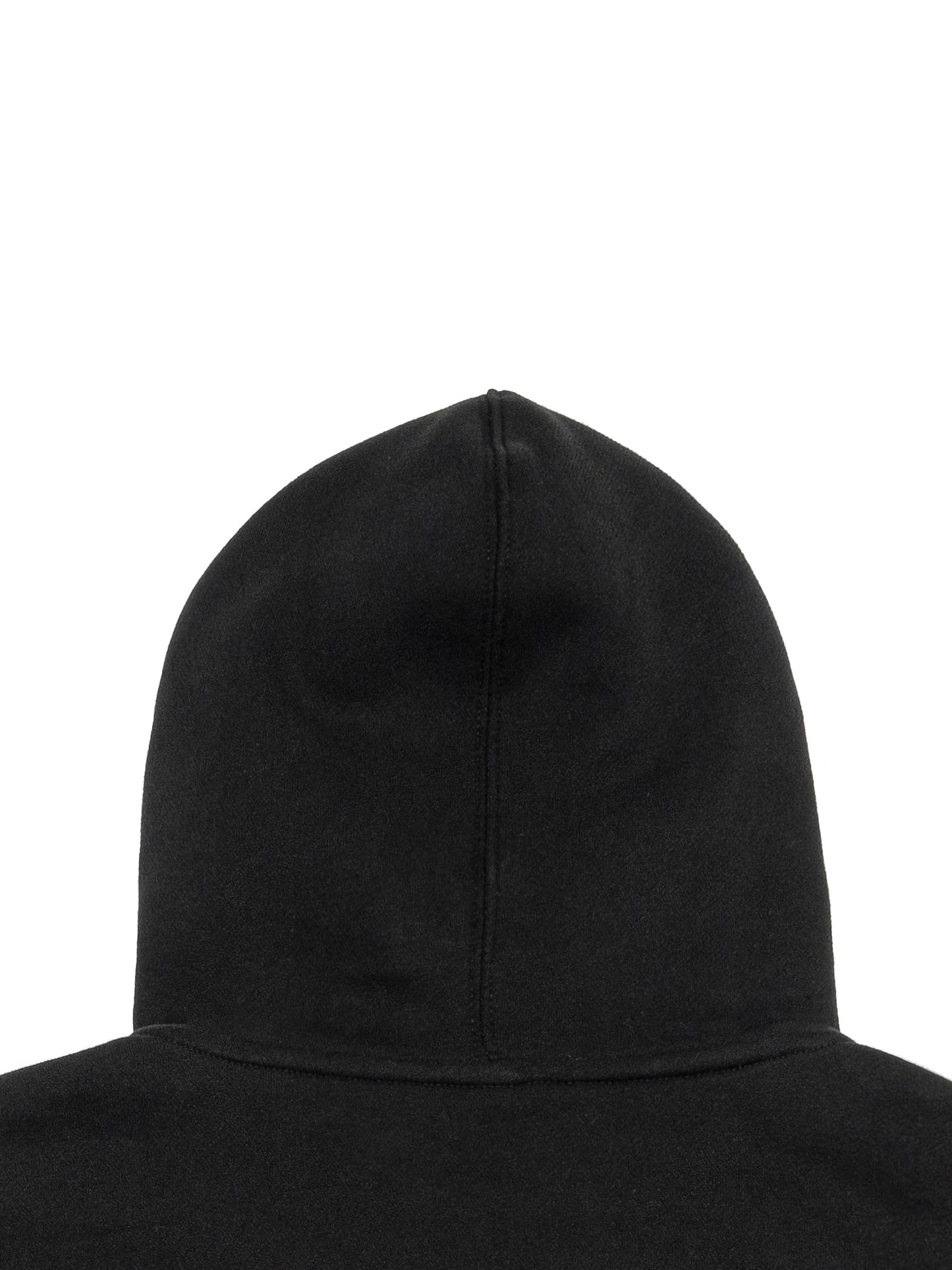 Sweat à capuche ample zippé en molleton