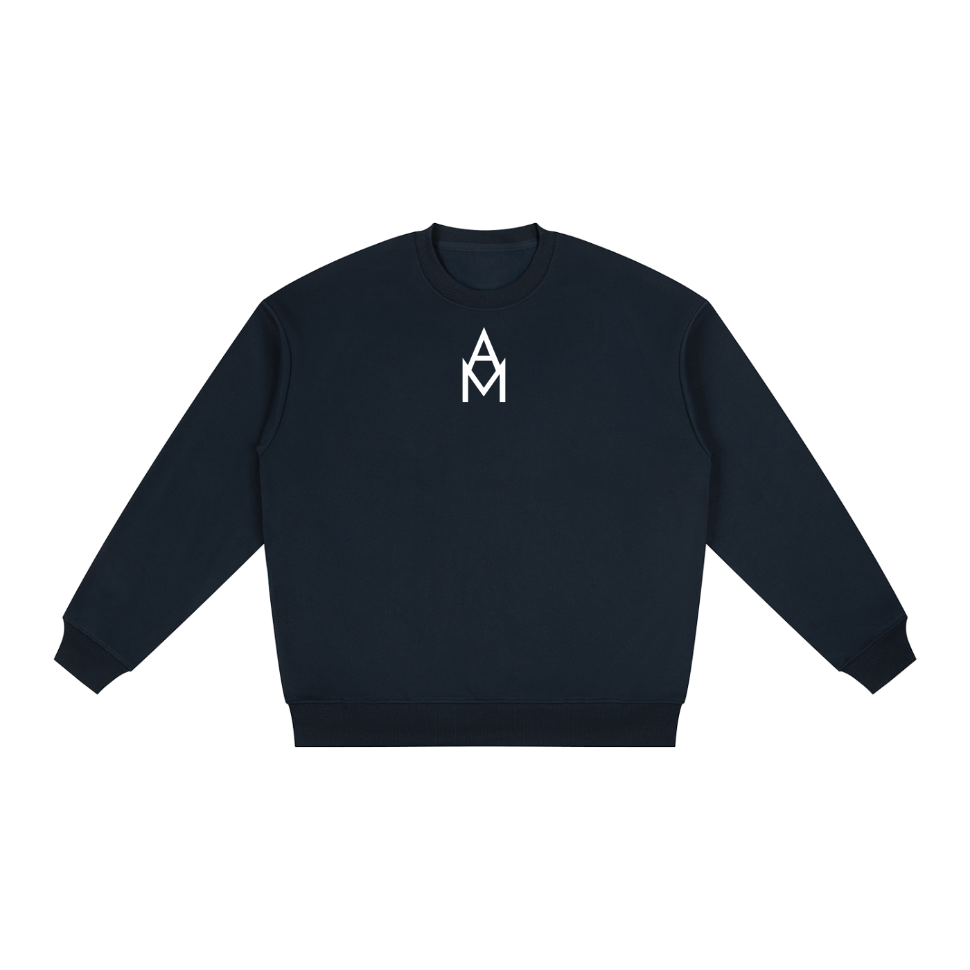 Oversized Drop Shoulder Crewneck Sweatshirt