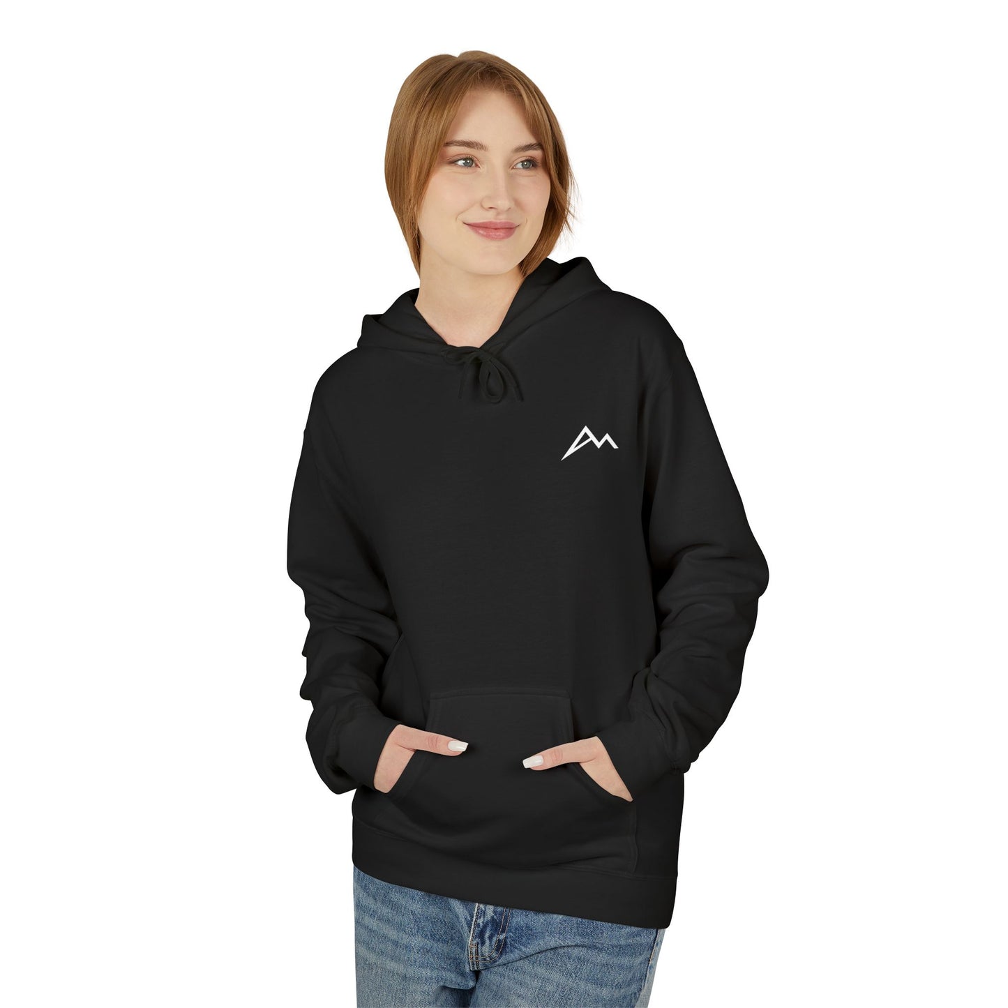 Minimal Mountain Logo Hoodie