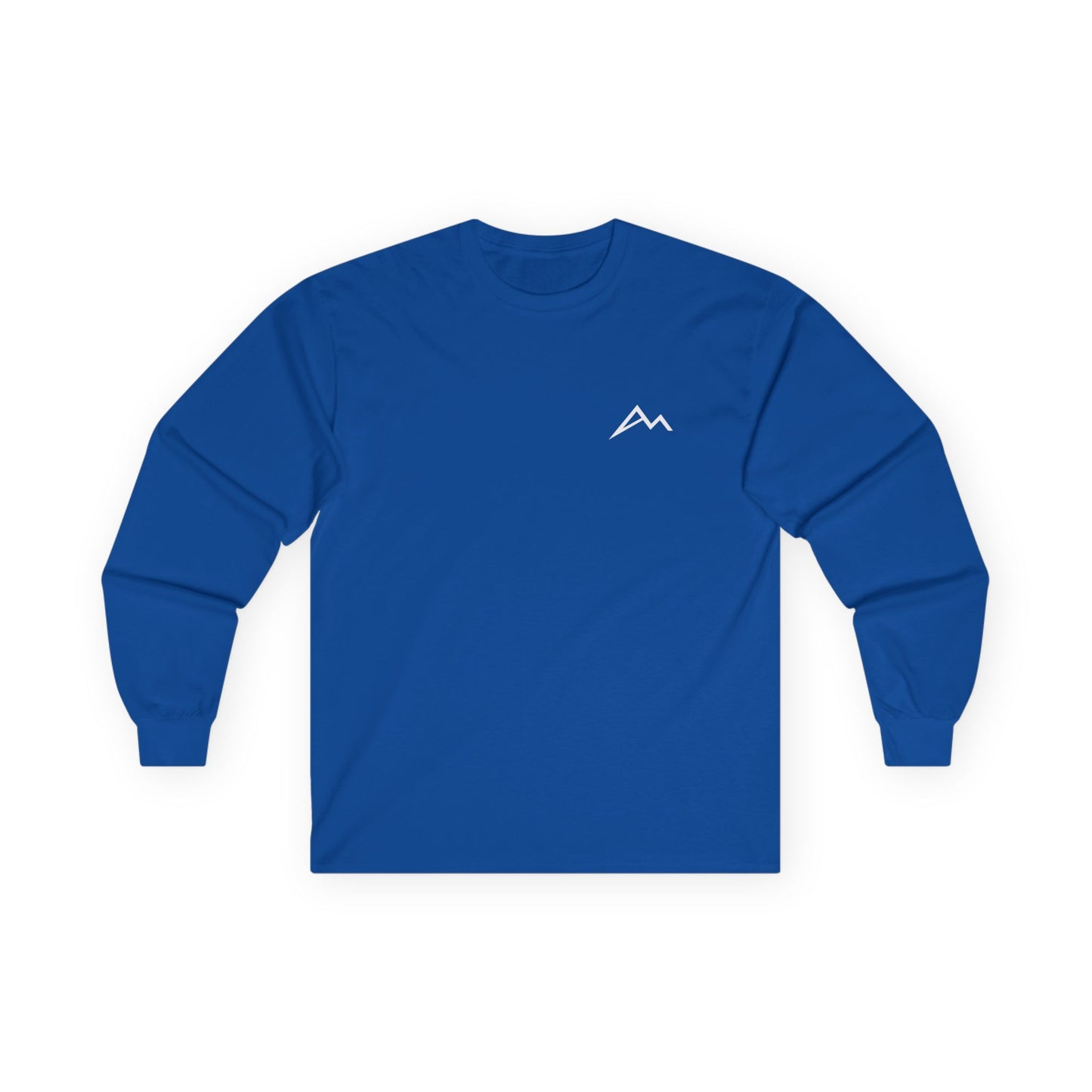 Minimal Mountain Logo Long Sleeve Tee