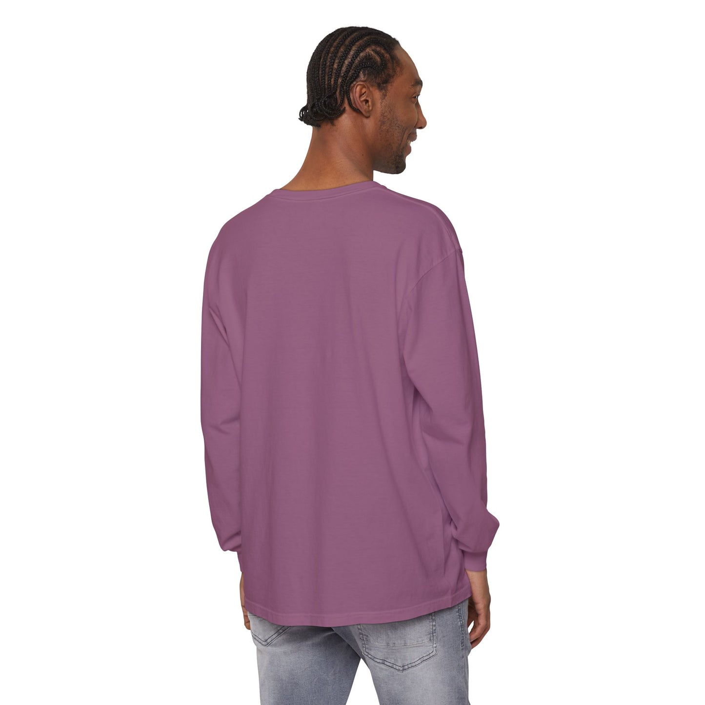 Amerigio Magani Long Sleeve Tee — Minimalist Name Graphic Shirt