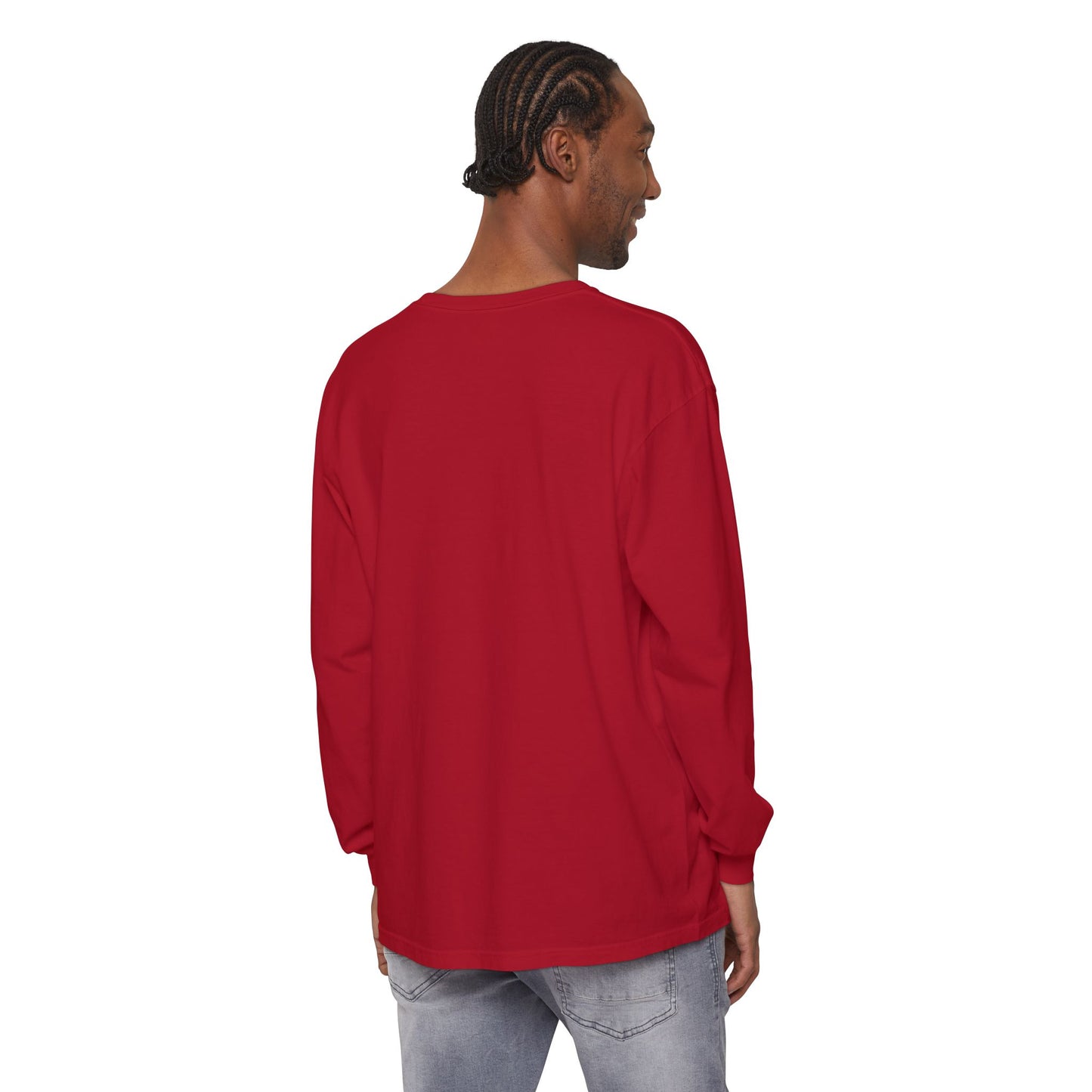 Amerigio Magani Long Sleeve Tee — Minimalist Name Graphic Shirt