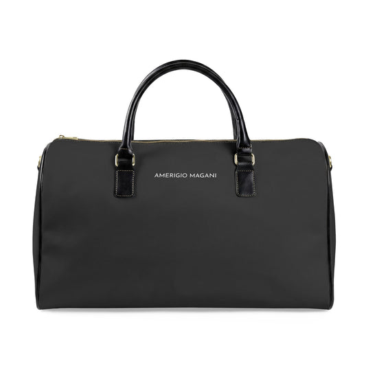 Faux Leather Travel Bag