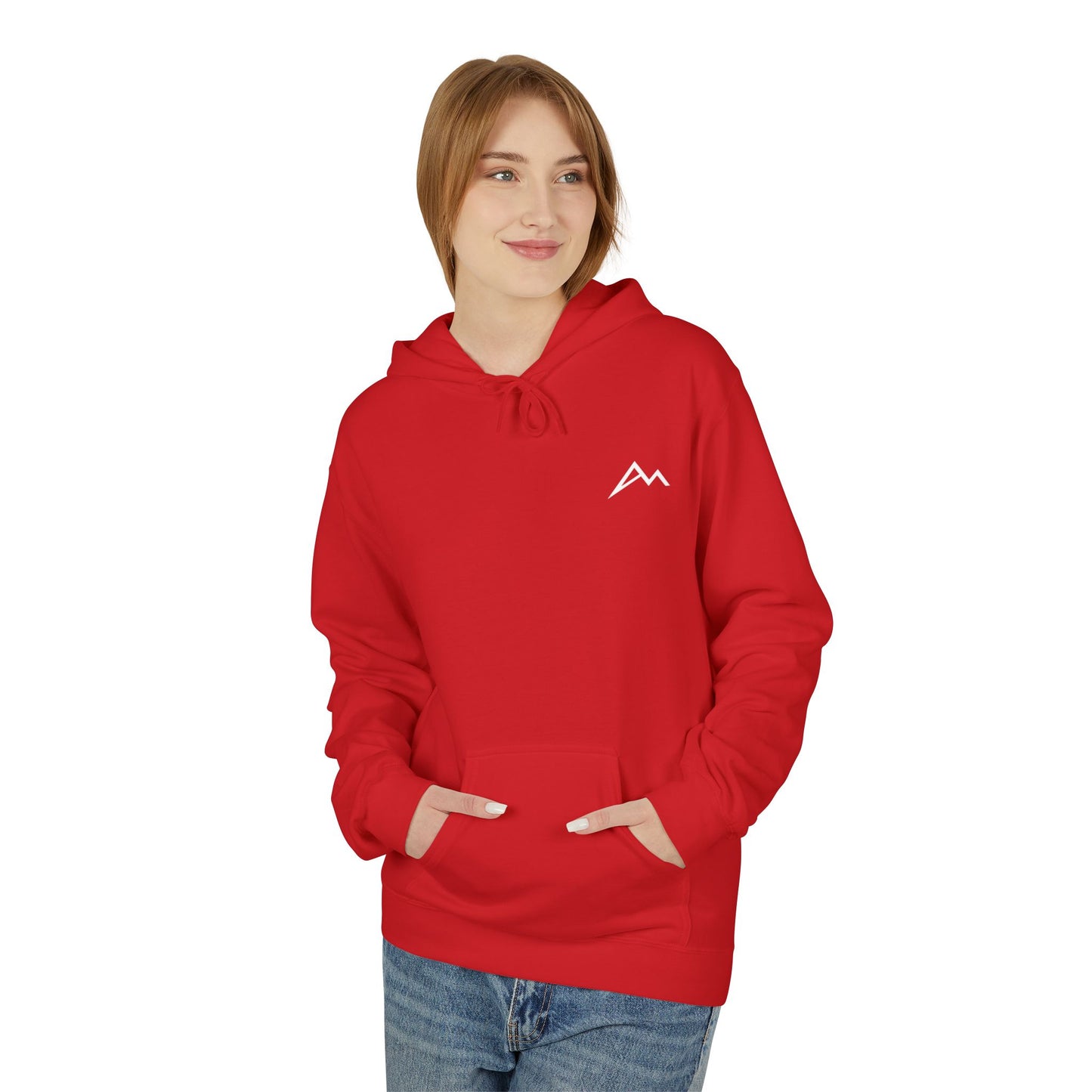 Minimal Mountain Logo Hoodie