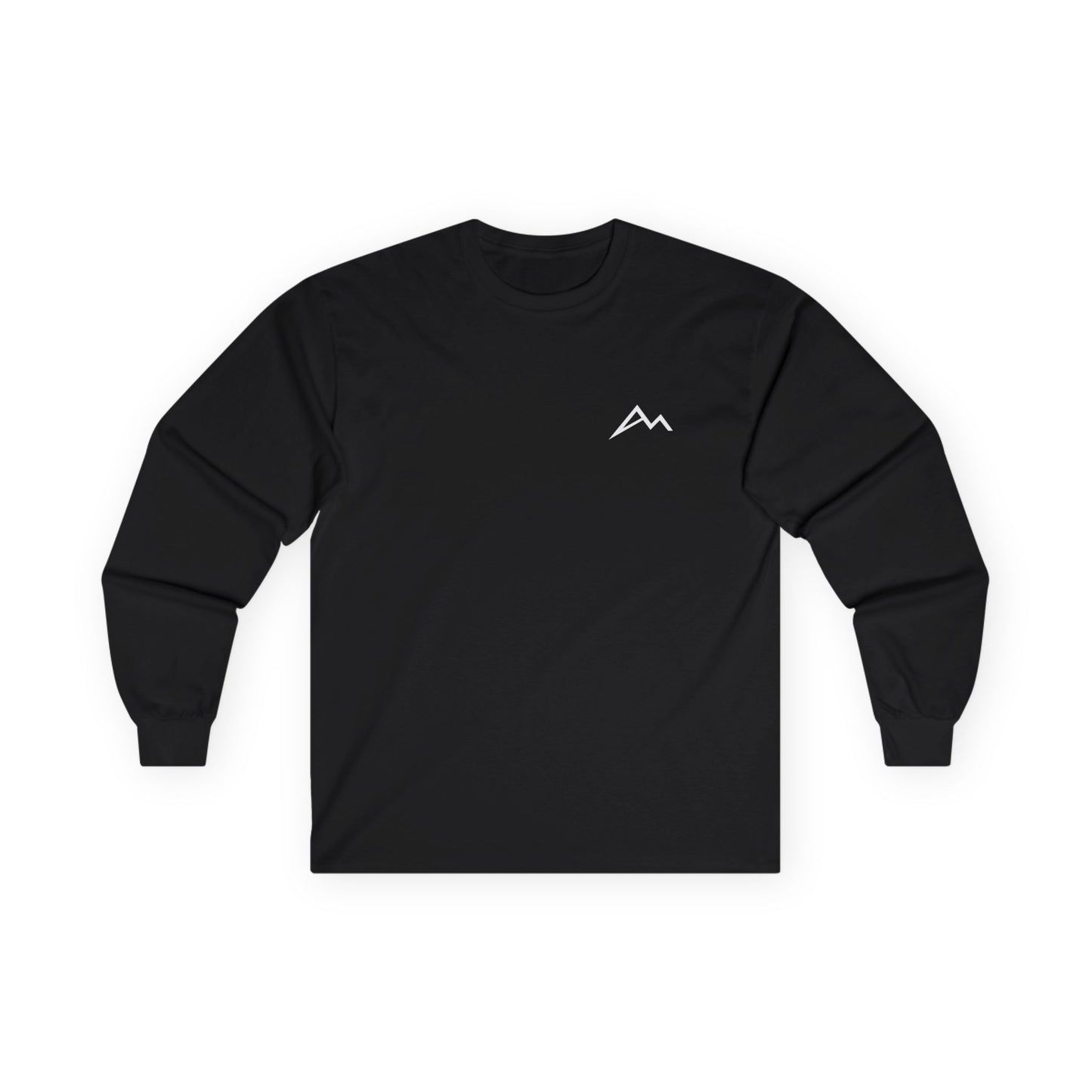 Minimal Mountain Logo Long Sleeve Tee
