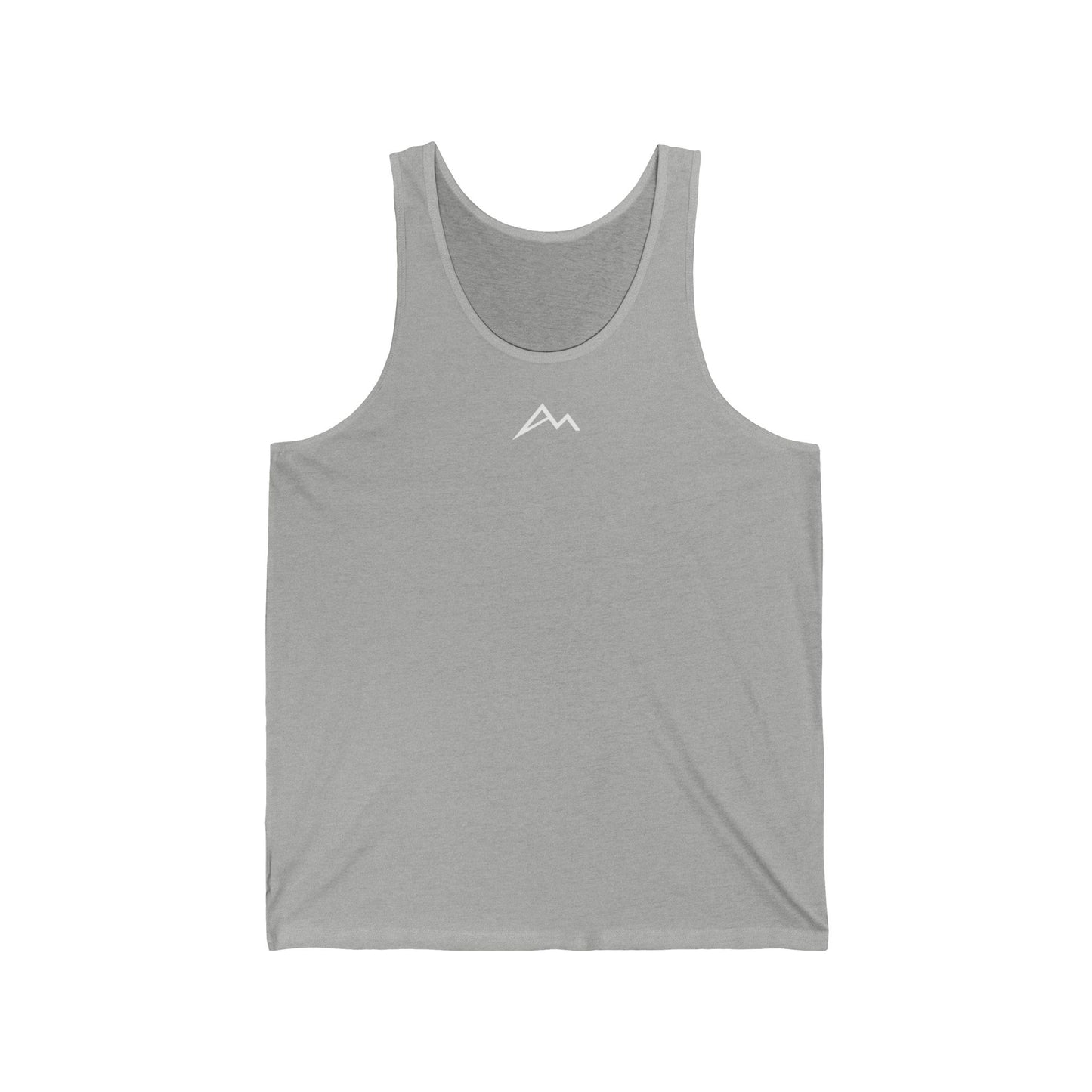 Classic White Jersey Tank Top — Lightweight Sleeveless Shirt for Everyday Wear