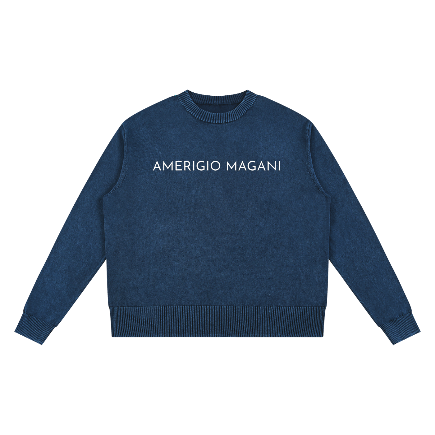 Mineral Wash Oversized Sweater
