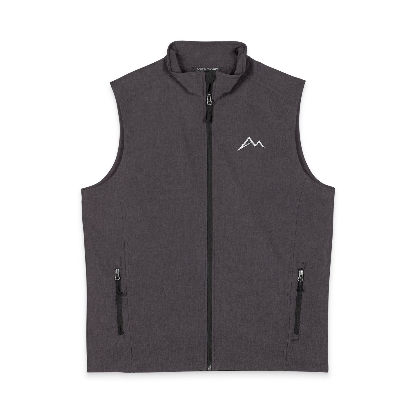 Men's Mountain Logo Soft-Shell Vest