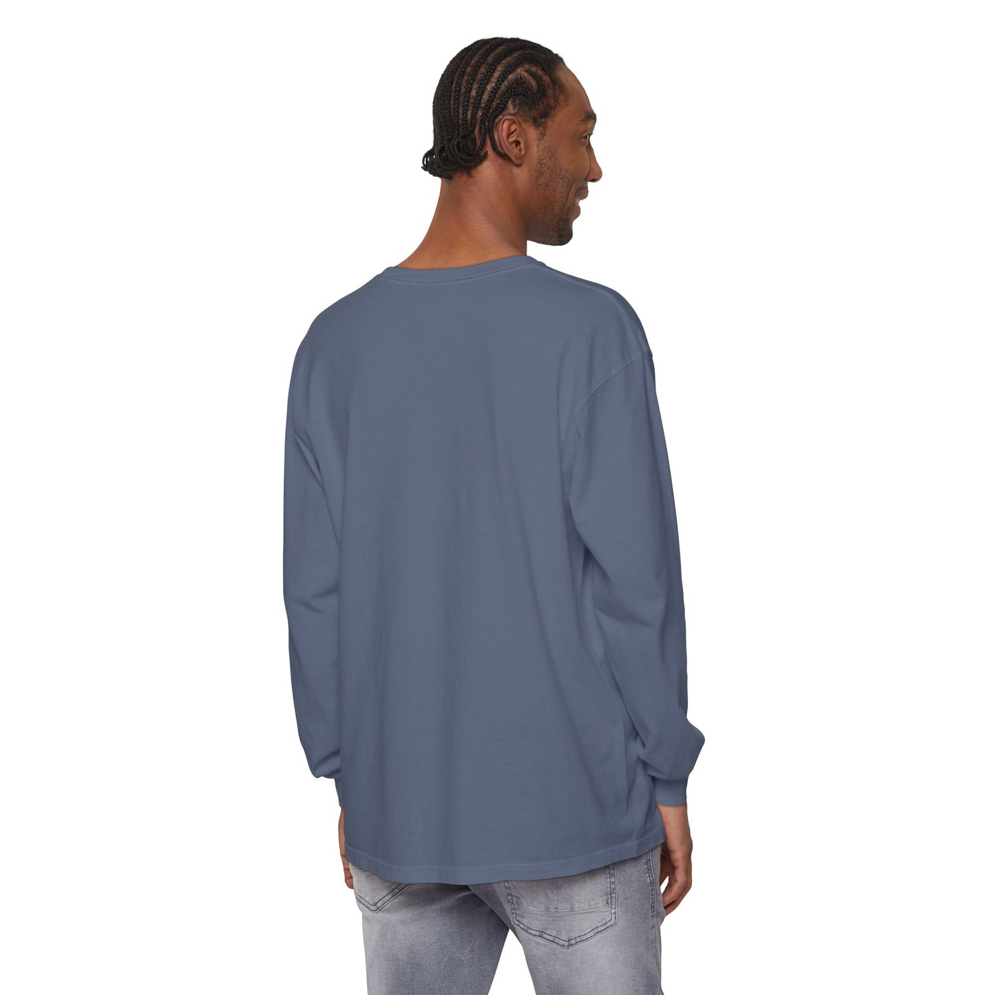 Amerigio Magani Long Sleeve Tee — Minimalist Name Graphic Shirt