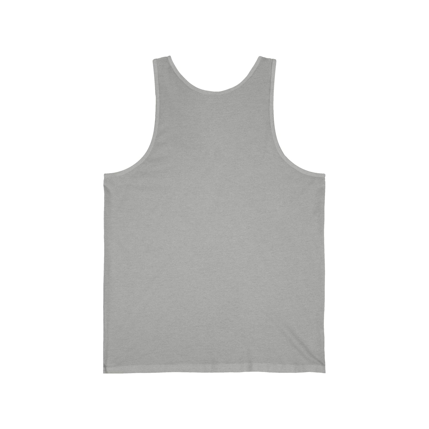 Classic White Jersey Tank Top — Lightweight Sleeveless Shirt for Everyday Wear