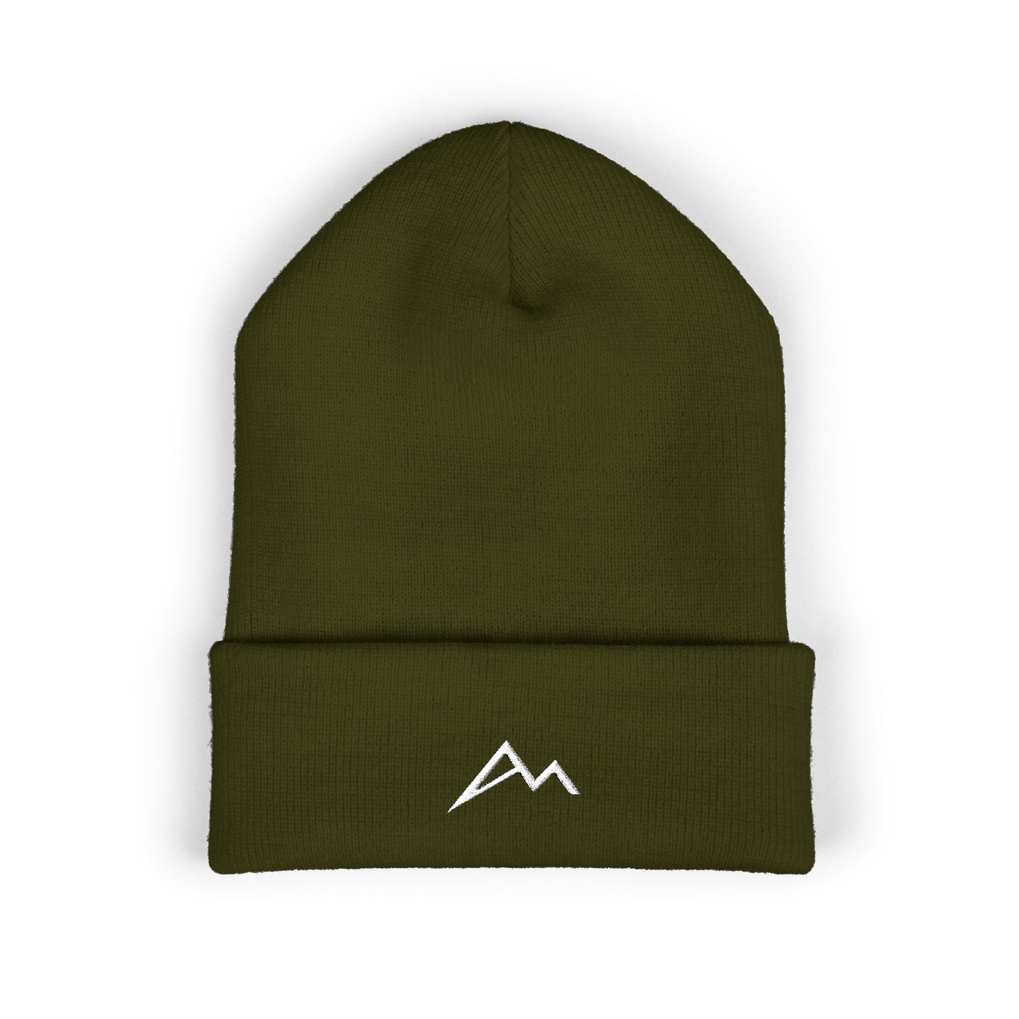Embroidered Mountain Logo Beanie