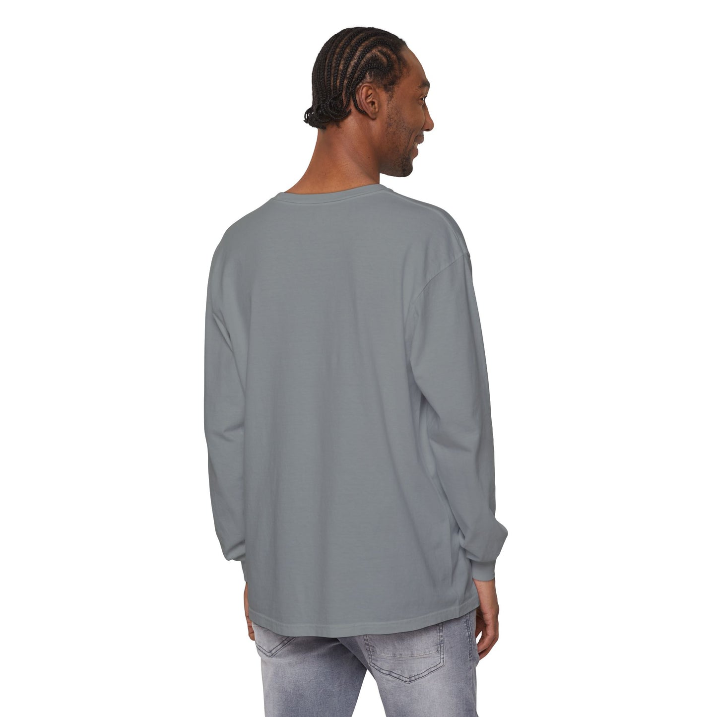Amerigio Magani Long Sleeve Tee — Minimalist Name Graphic Shirt