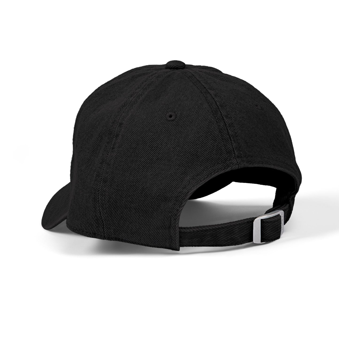 Embroidered Mountain Logo Denim Hat