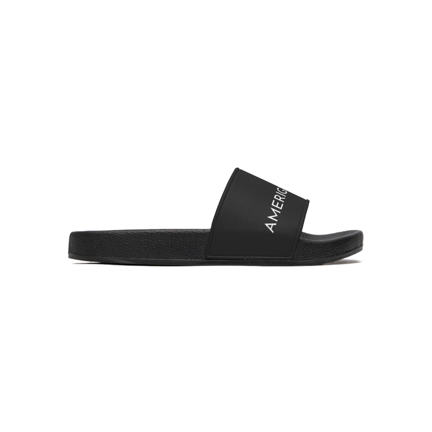 Amerigio Magan Black Slide Sandals — Men's Casual Pool & Beach Slides