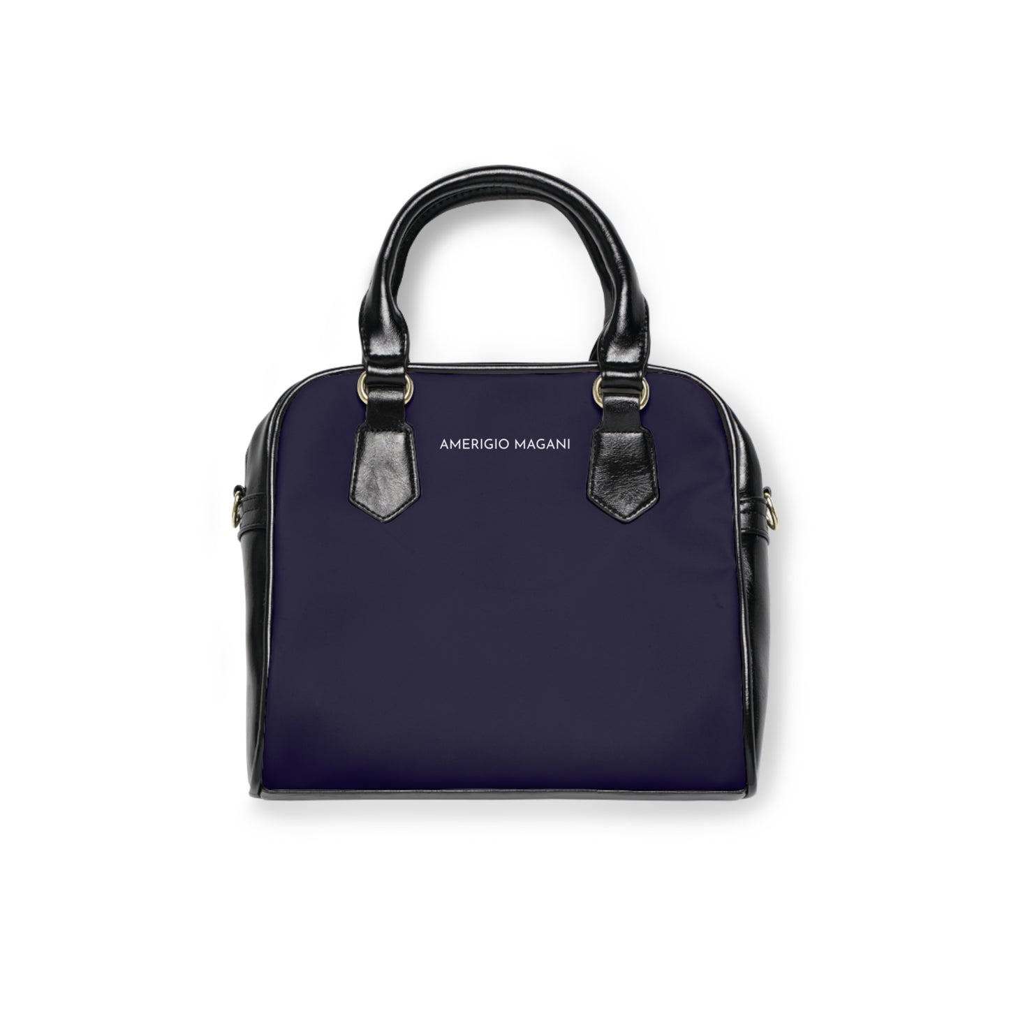 Classic Navy Shoulder Handbag