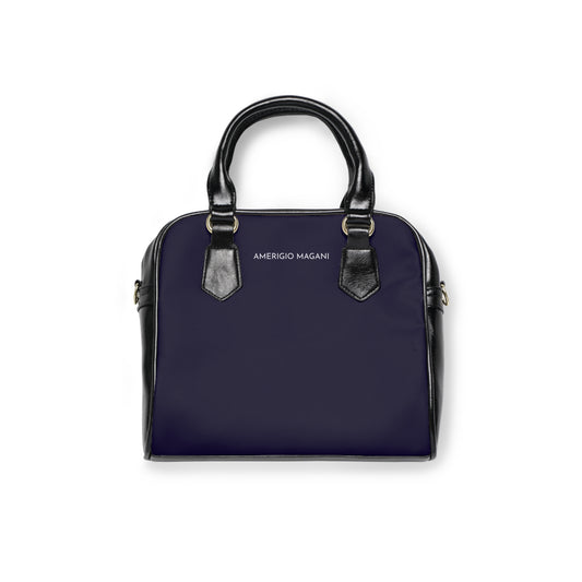 Classic Navy Shoulder Handbag