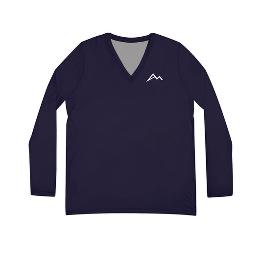 Women's V-Neck Long Sleeve Shirt