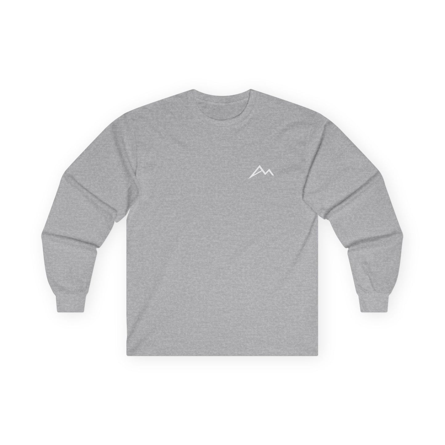 Minimal Mountain Logo Long Sleeve Tee