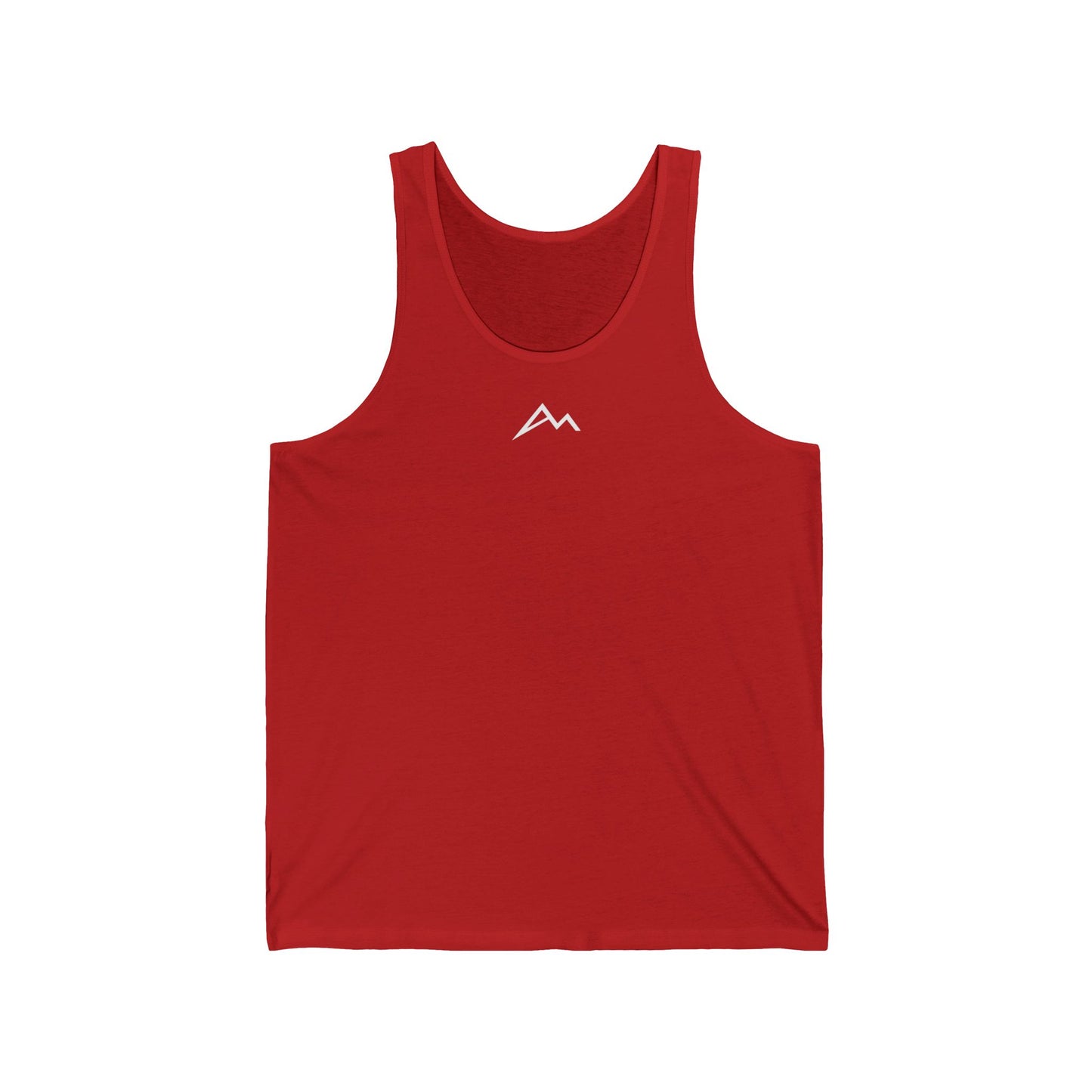 Classic White Jersey Tank Top — Lightweight Sleeveless Shirt for Everyday Wear