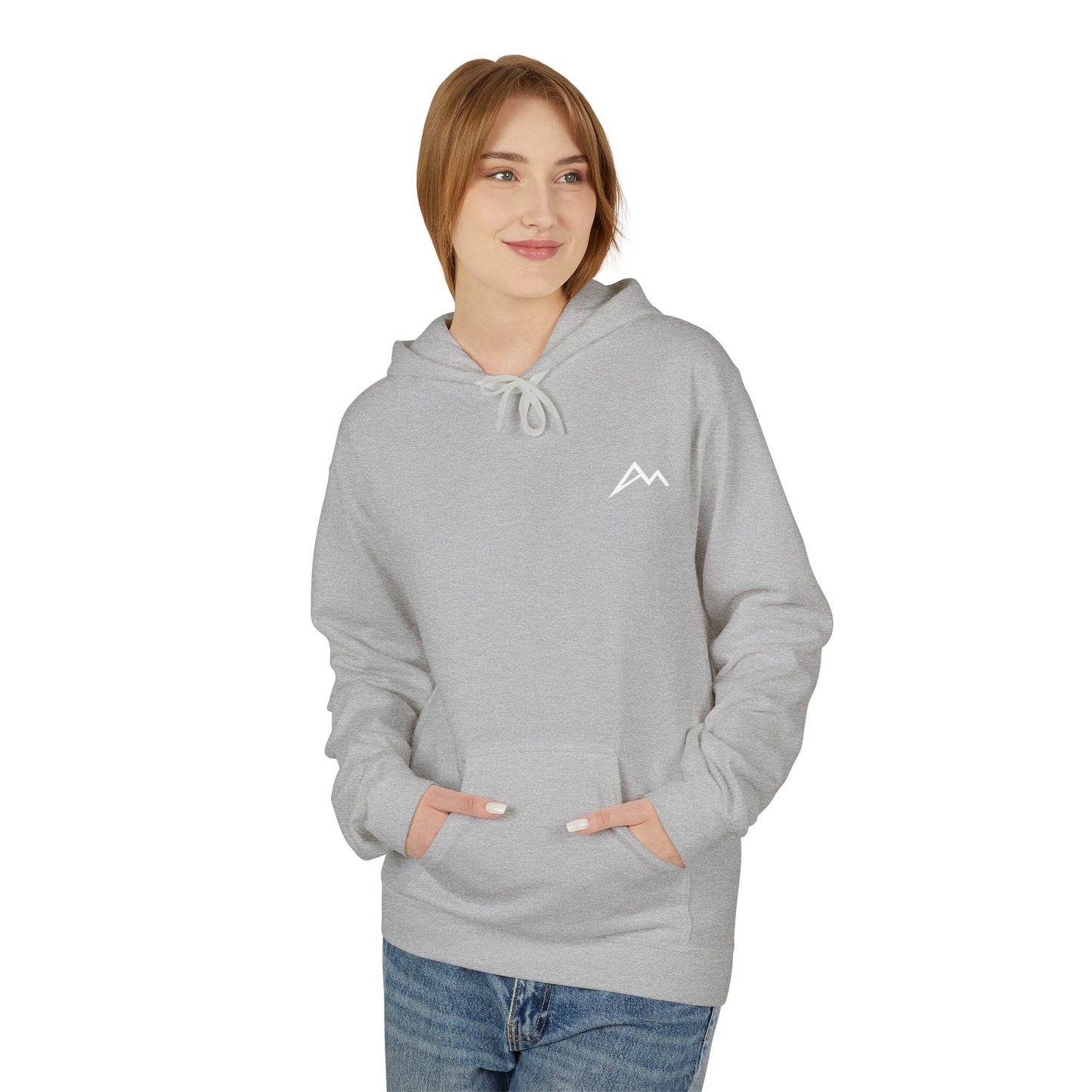 Minimal Mountain Logo Hoodie