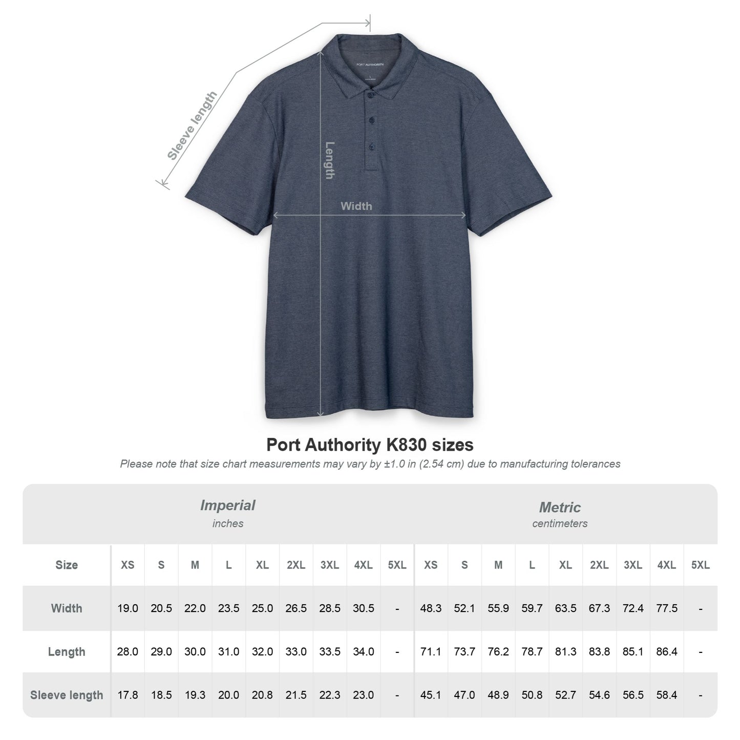 Men's Black Polo Shirt Embroidered Logo – Casual Golf & Workwear