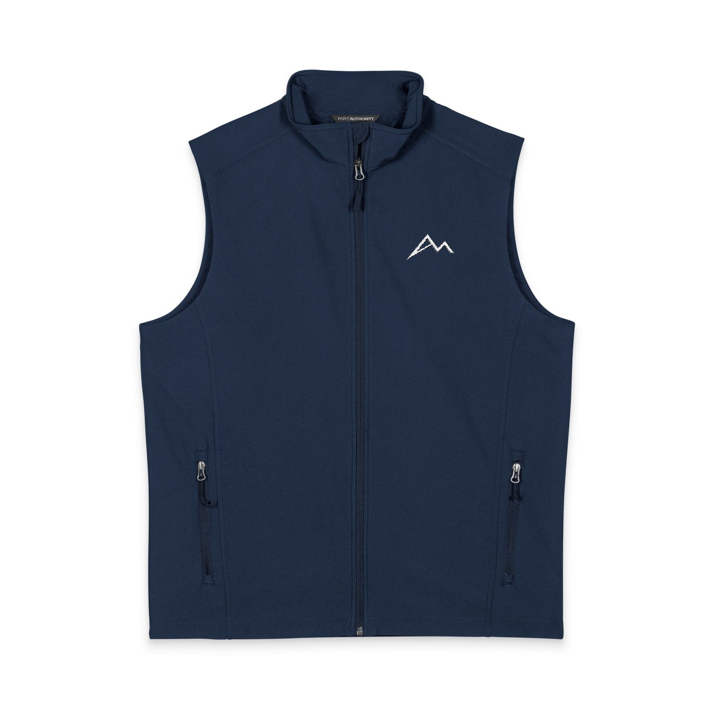 Men's Mountain Logo Soft-Shell Vest