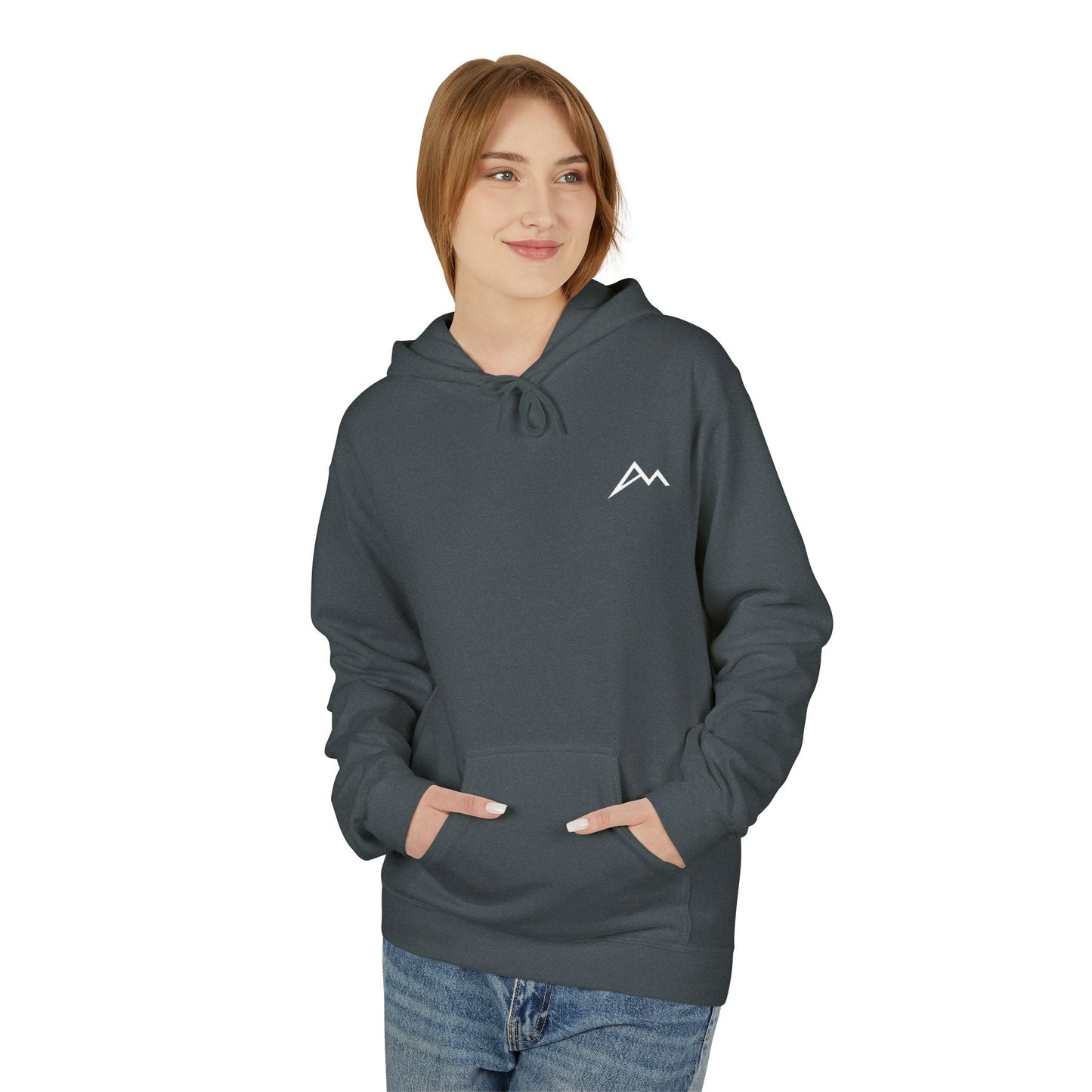 Minimal Mountain Logo Hoodie