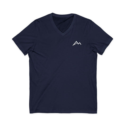 Unisex Jersey Short Sleeve V-Neck Tee