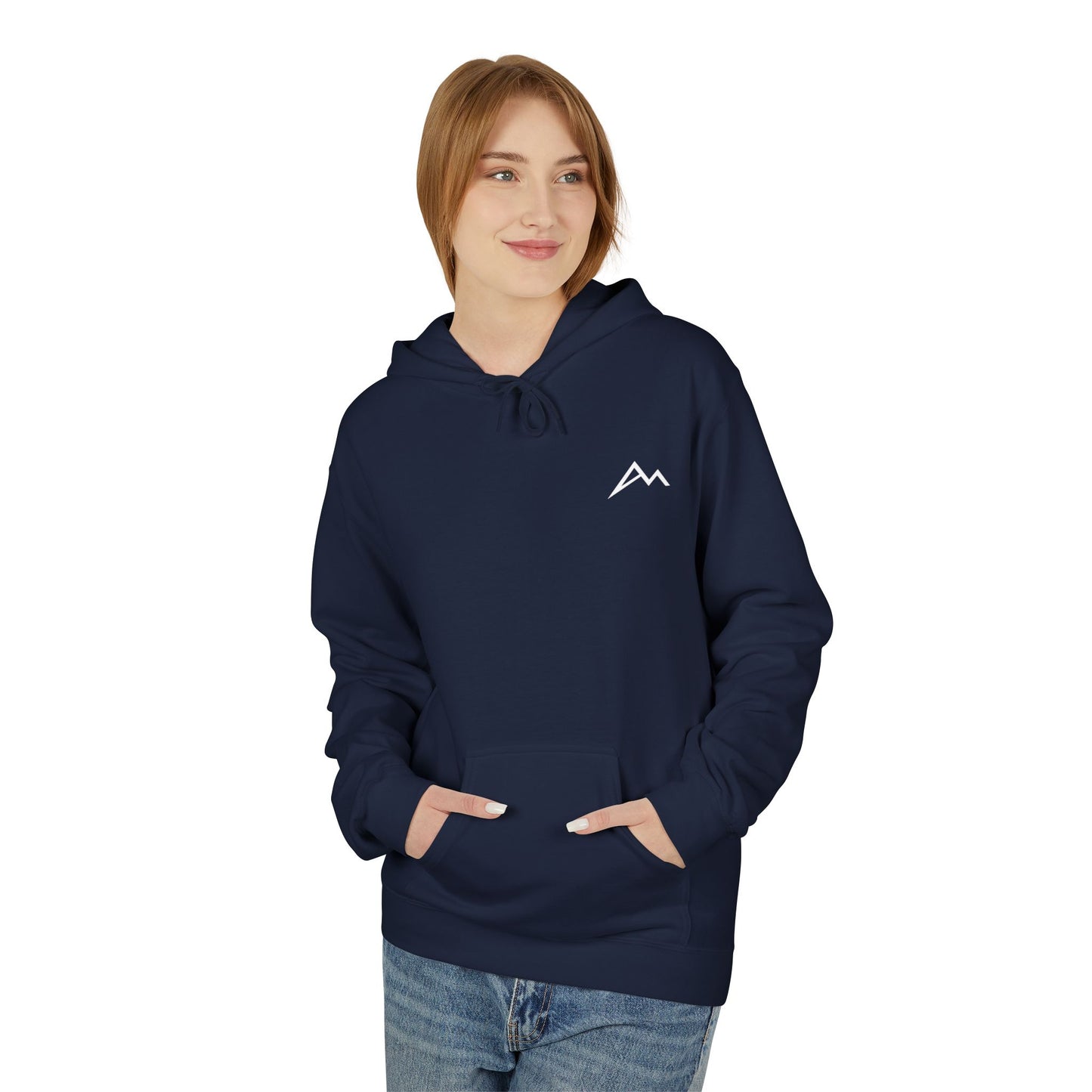Minimal Mountain Logo Hoodie