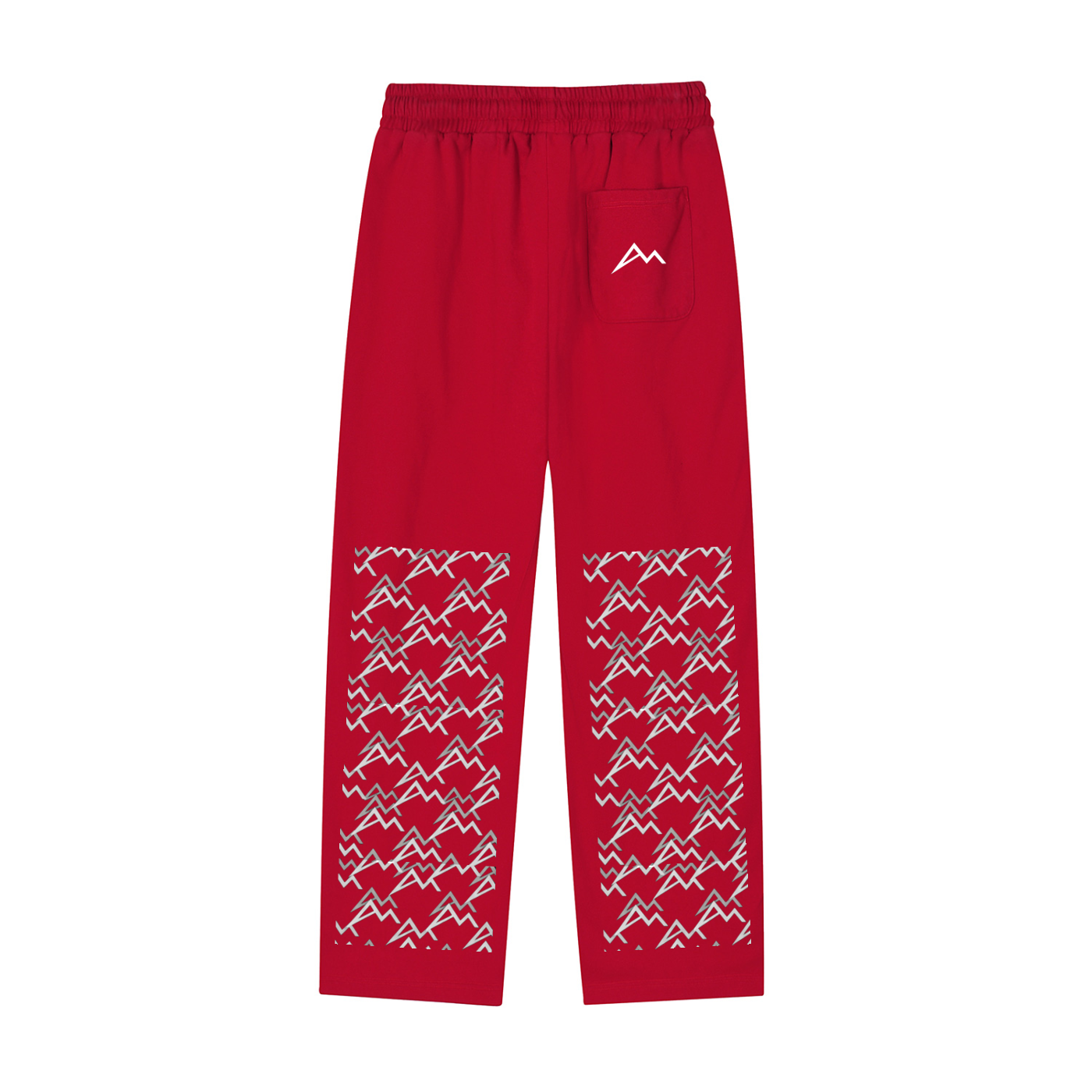 Reflection Striped Straight-Leg Sweatpants