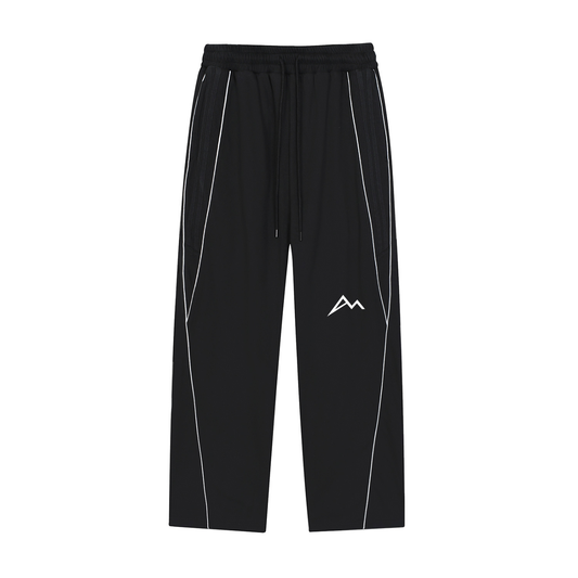 Reflection Striped Straight-Leg Sweatpants