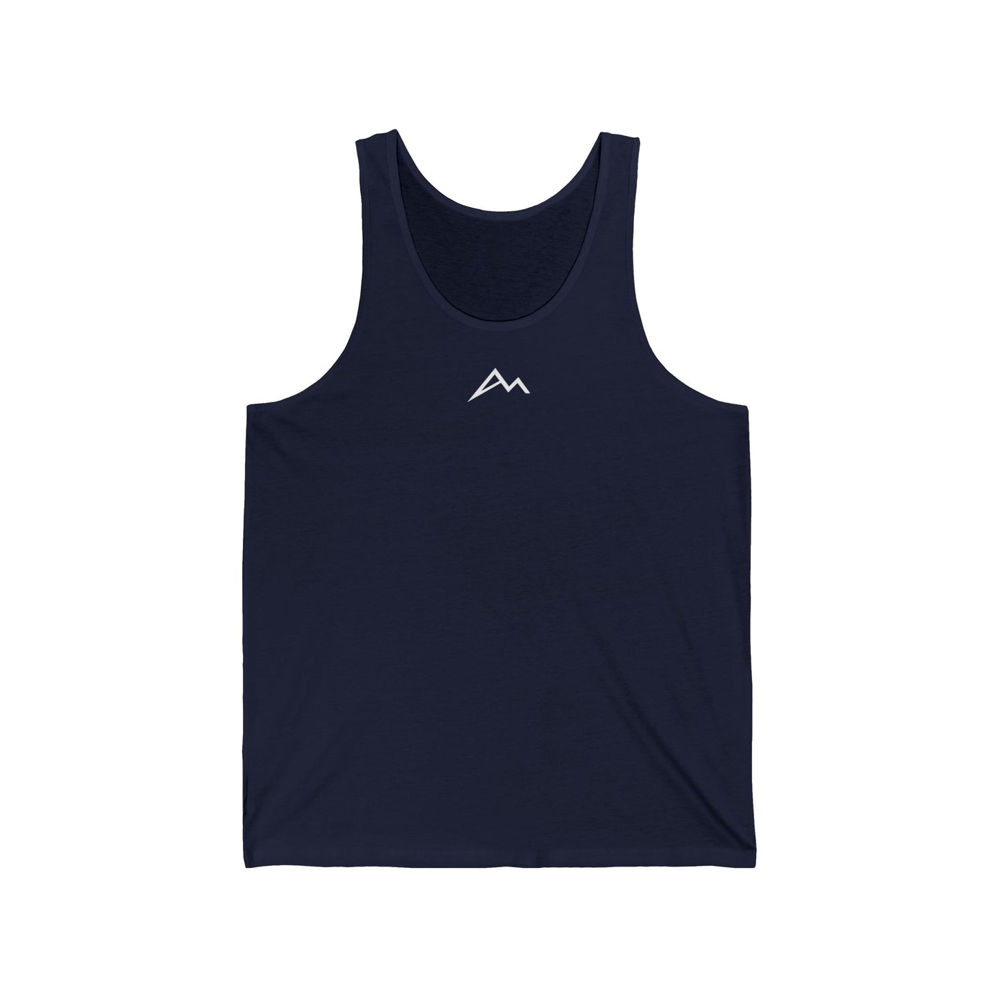 Classic White Jersey Tank Top — Lightweight Sleeveless Shirt for Everyday Wear
