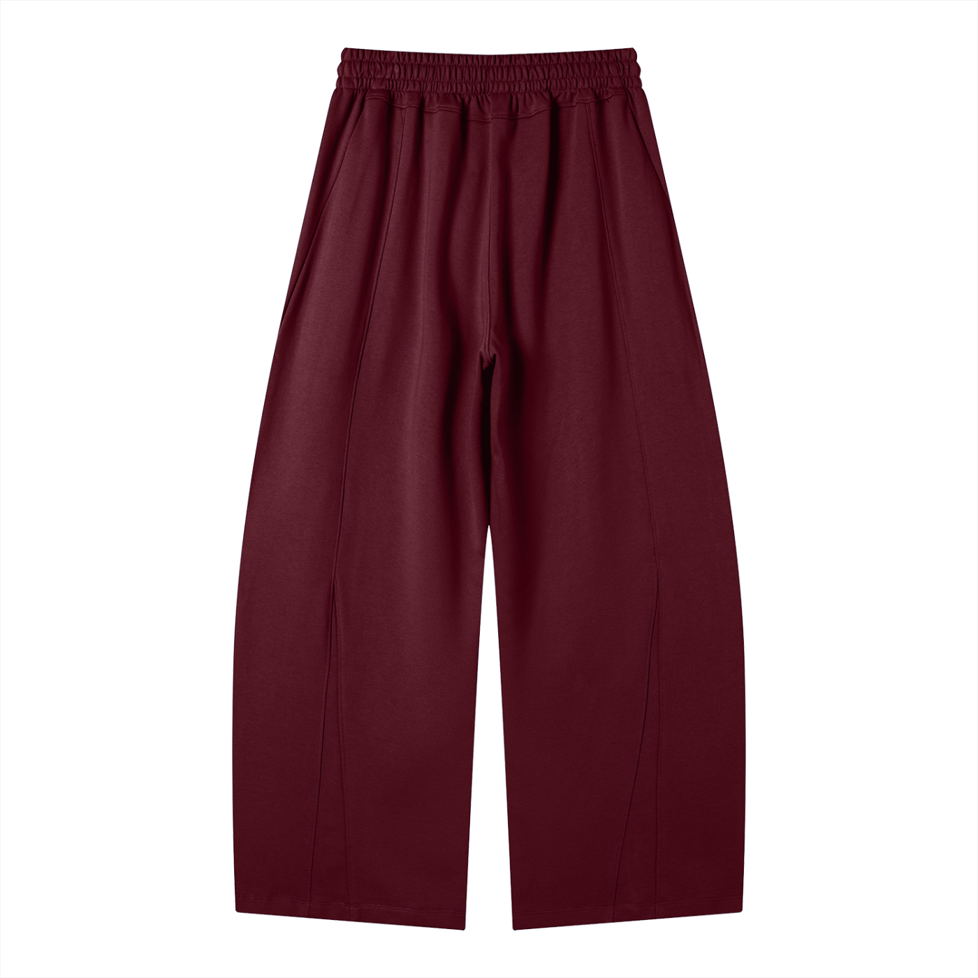 Pantalon de jogging ample en molleton épais à empiècements
