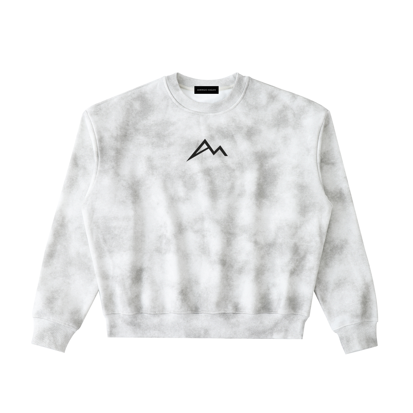 Dirty Washed Boxy Fleeced Sweatshirt