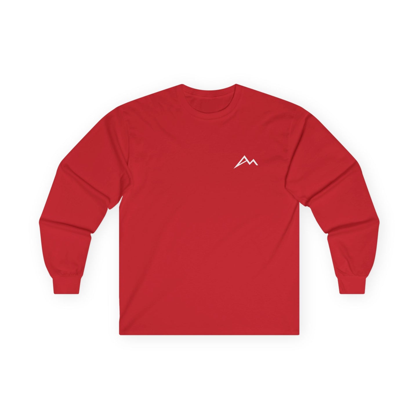 Minimal Mountain Logo Long Sleeve Tee