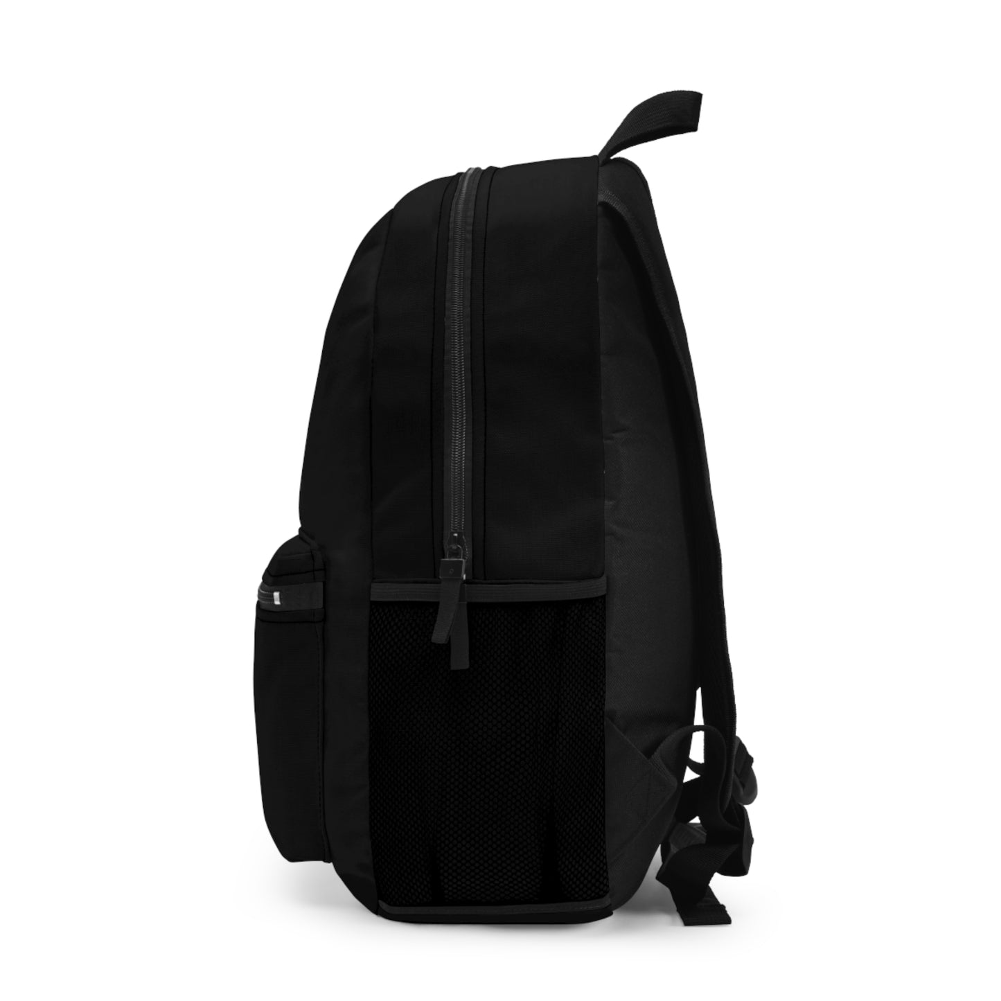 Everyday Black Backpack – Minimalist School & Travel Bag