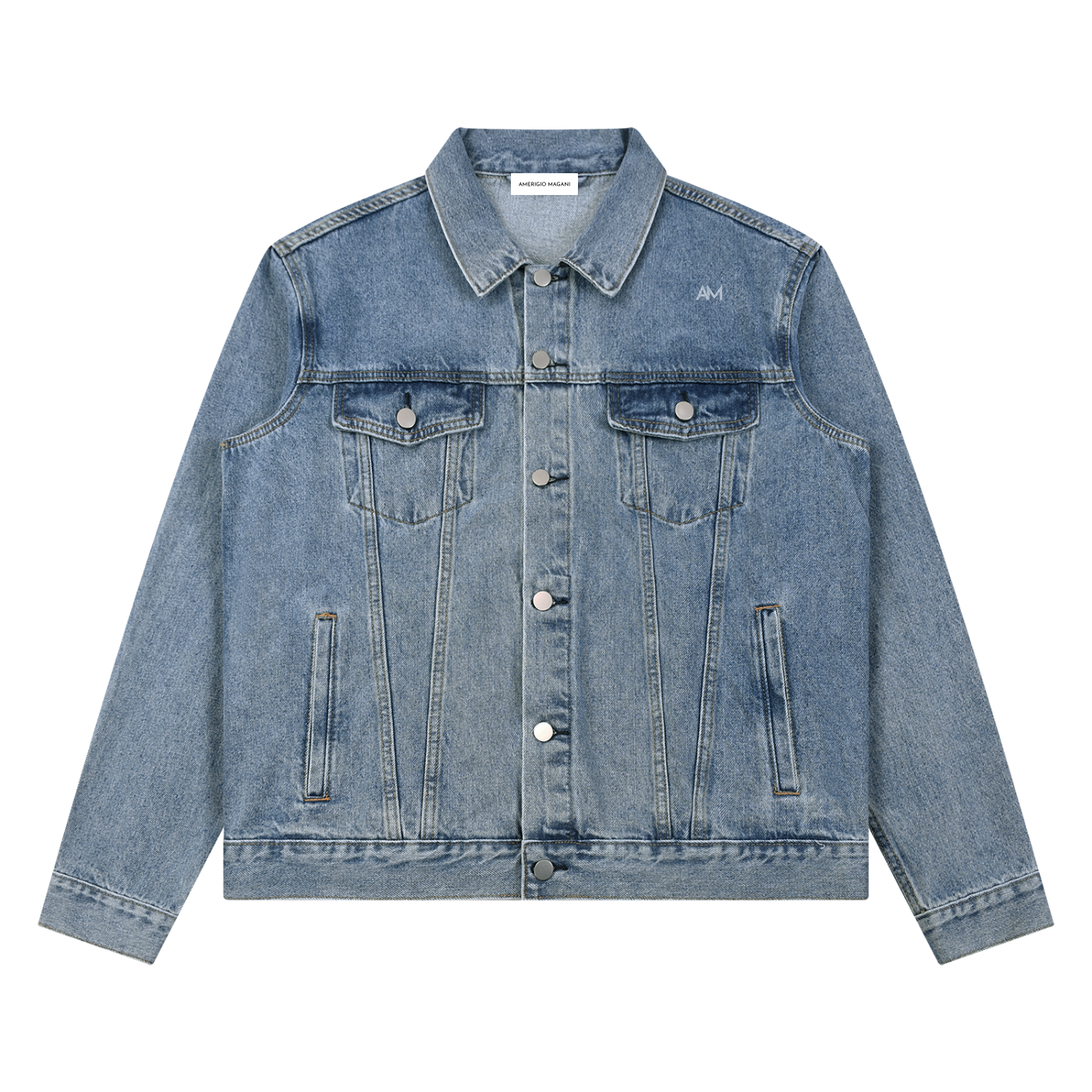 AM Vintage Wash Denim Jacket