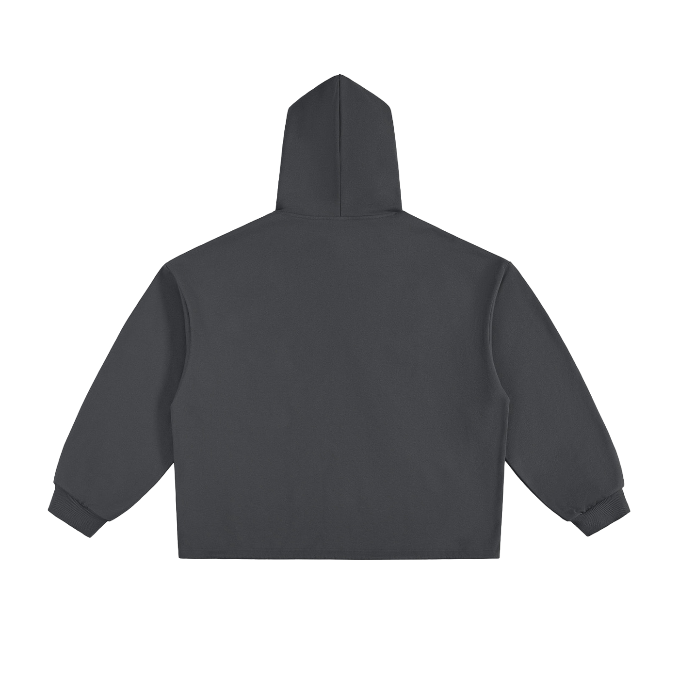 Sweat à capuche surdimensionné essentiel avec cordon de serrage à l'ourlet