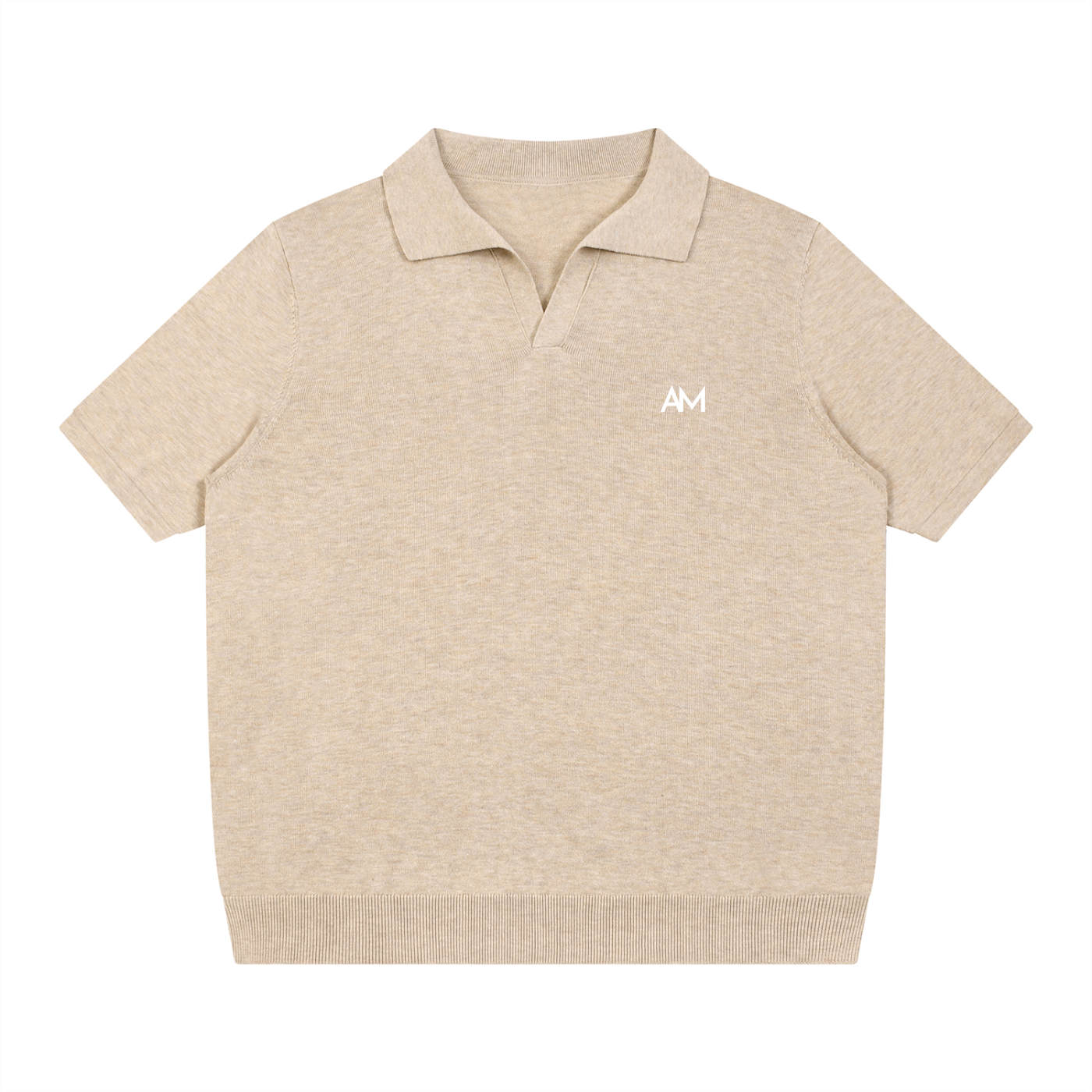 Polo oversize unisexe en coton épais