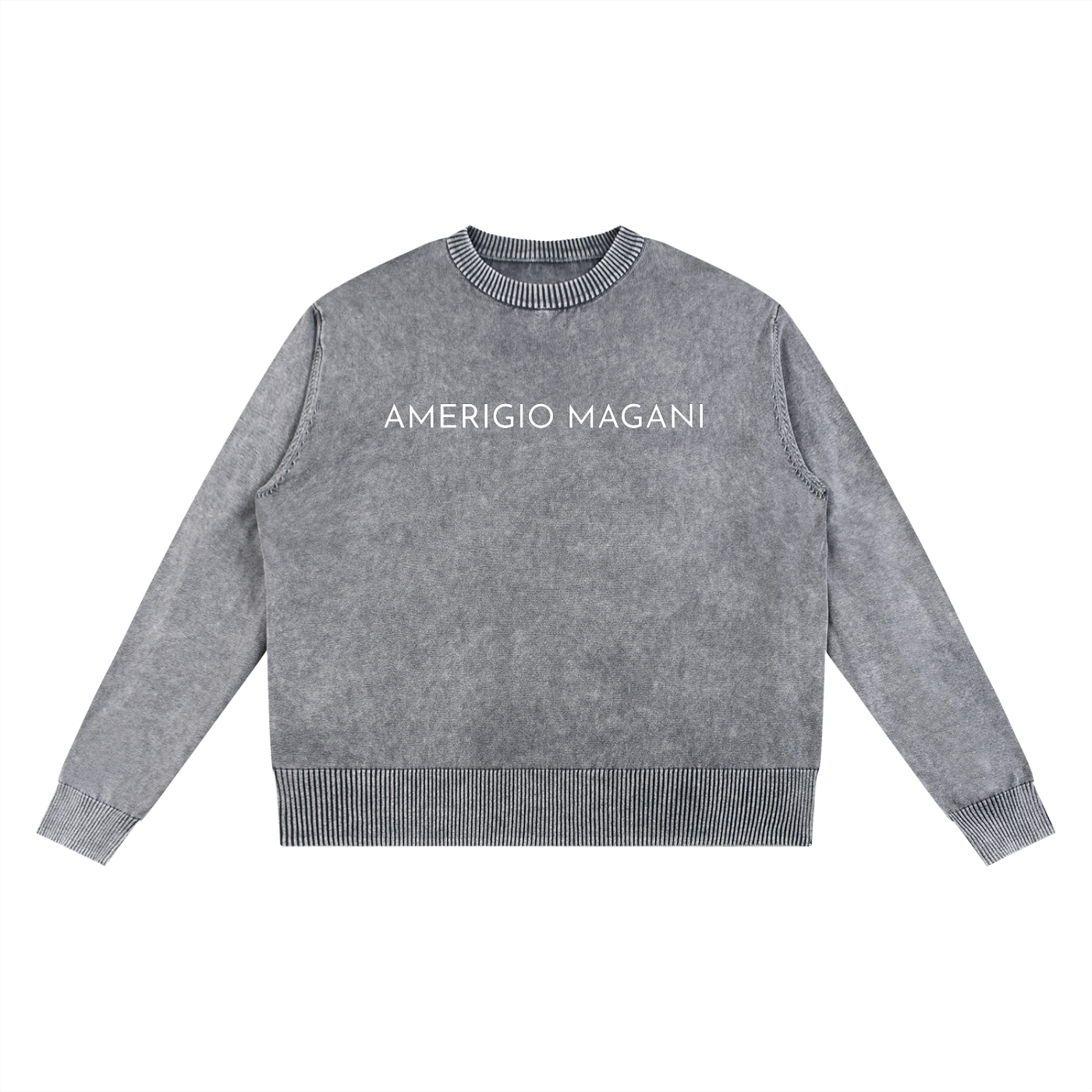 Mineral Wash Oversized Sweater