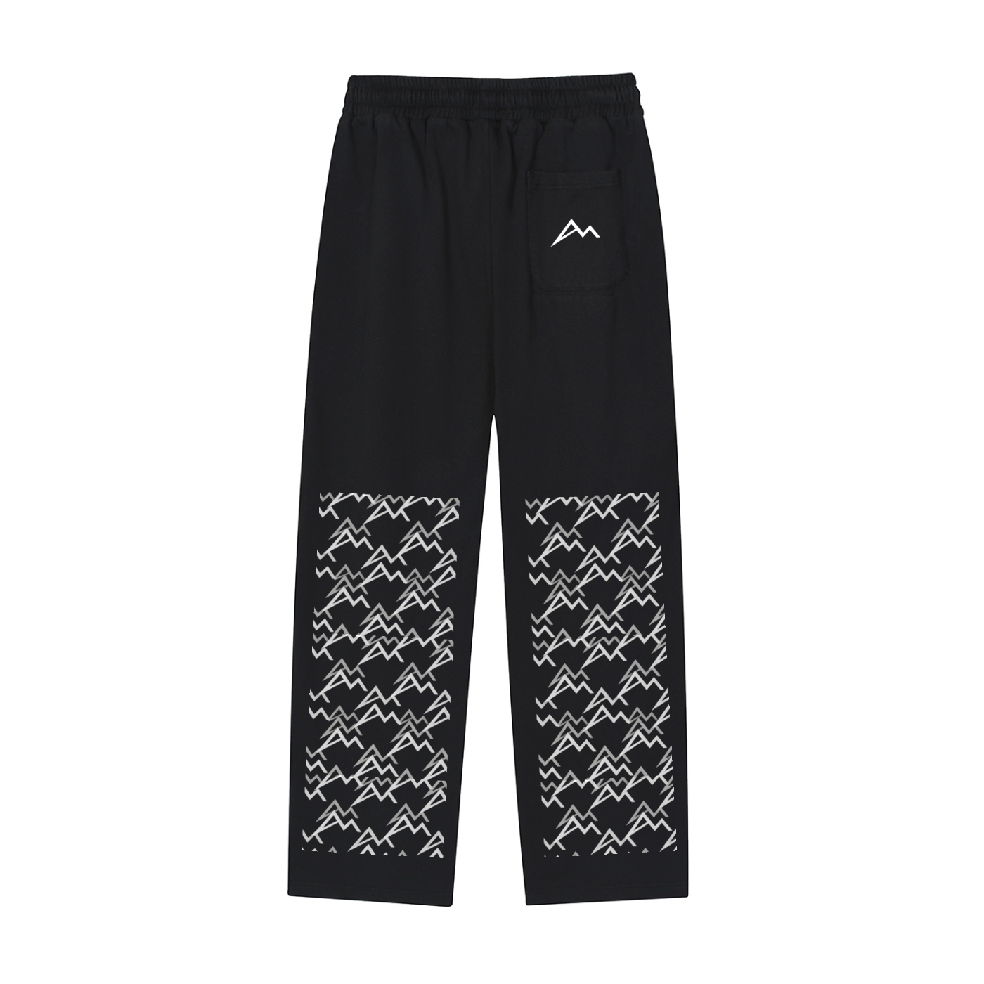 Reflection Striped Straight-Leg Sweatpants
