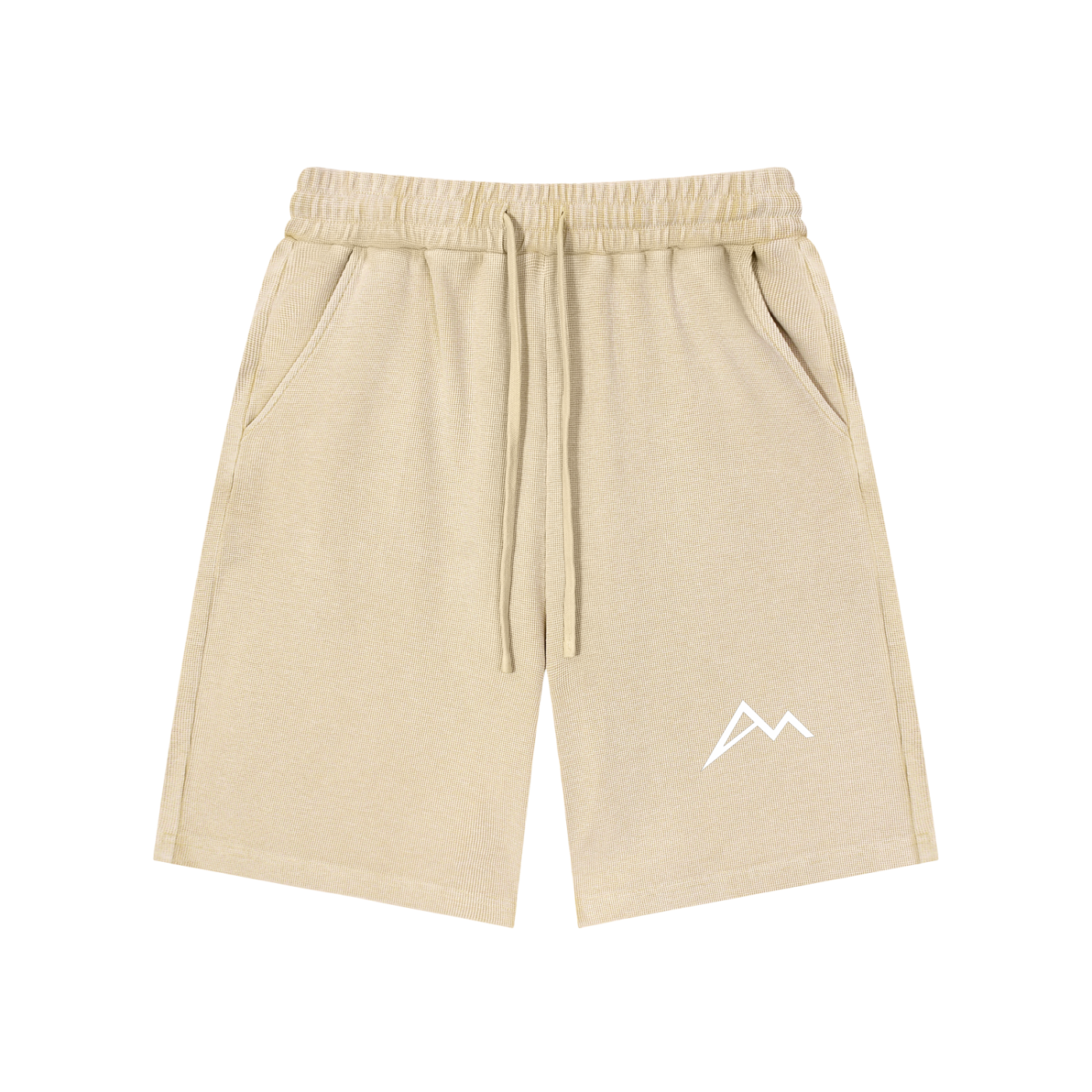 Mineral Wash Waffle Knit Shorts