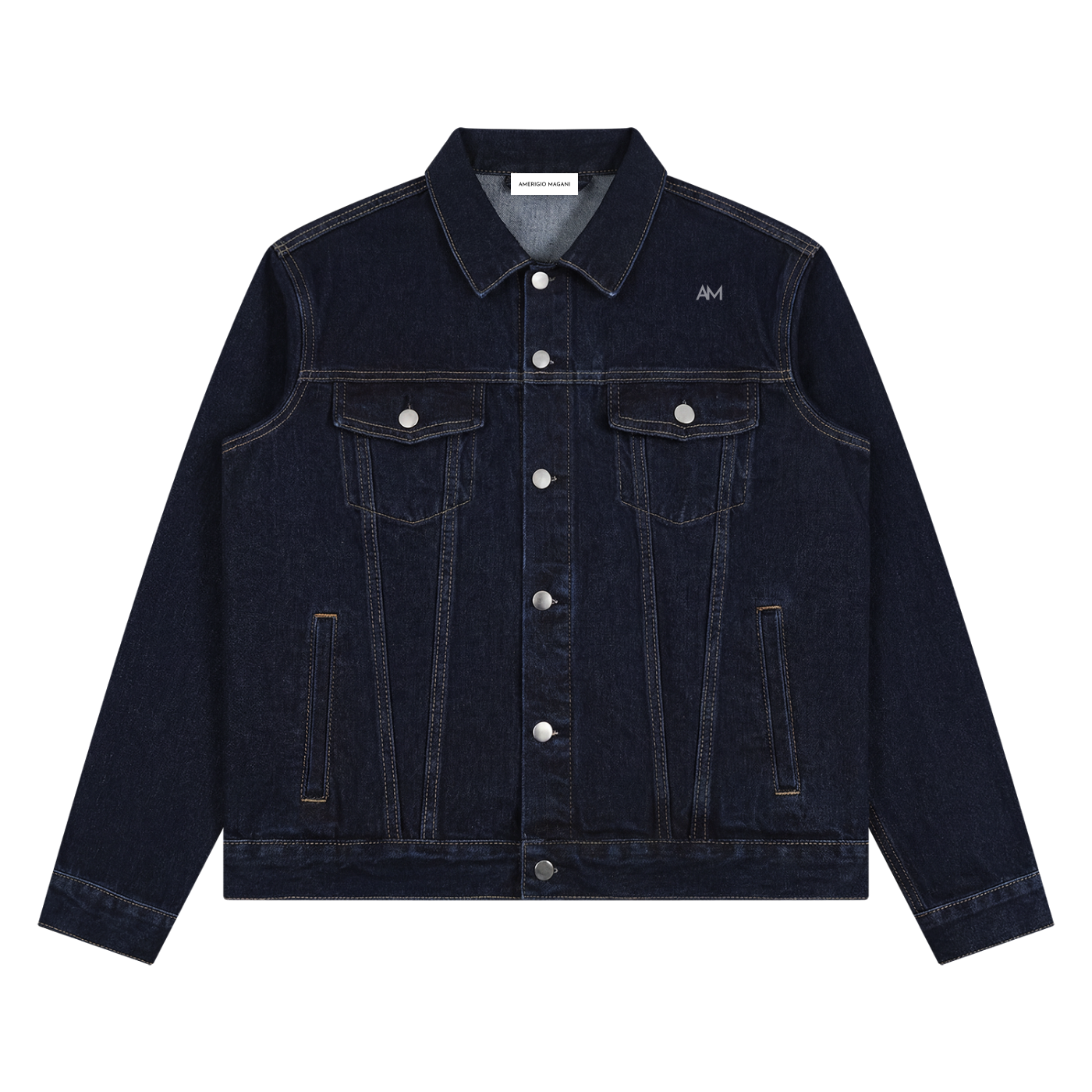 AM Vintage Wash Denim Jacket