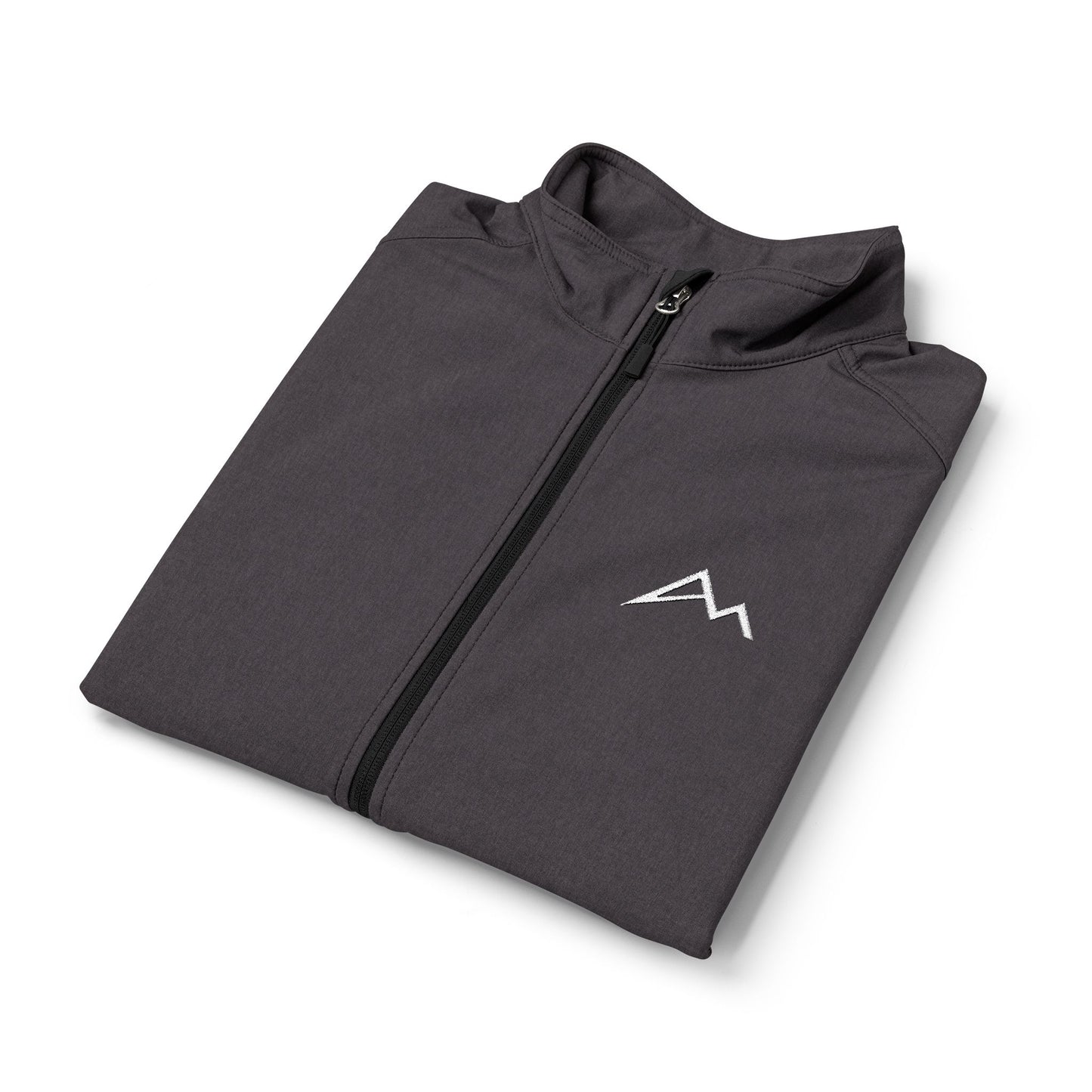 Men's Mountain Logo Soft-Shell Vest