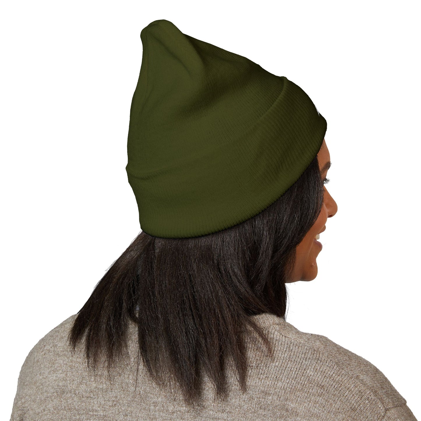 Embroidered Mountain Logo Beanie