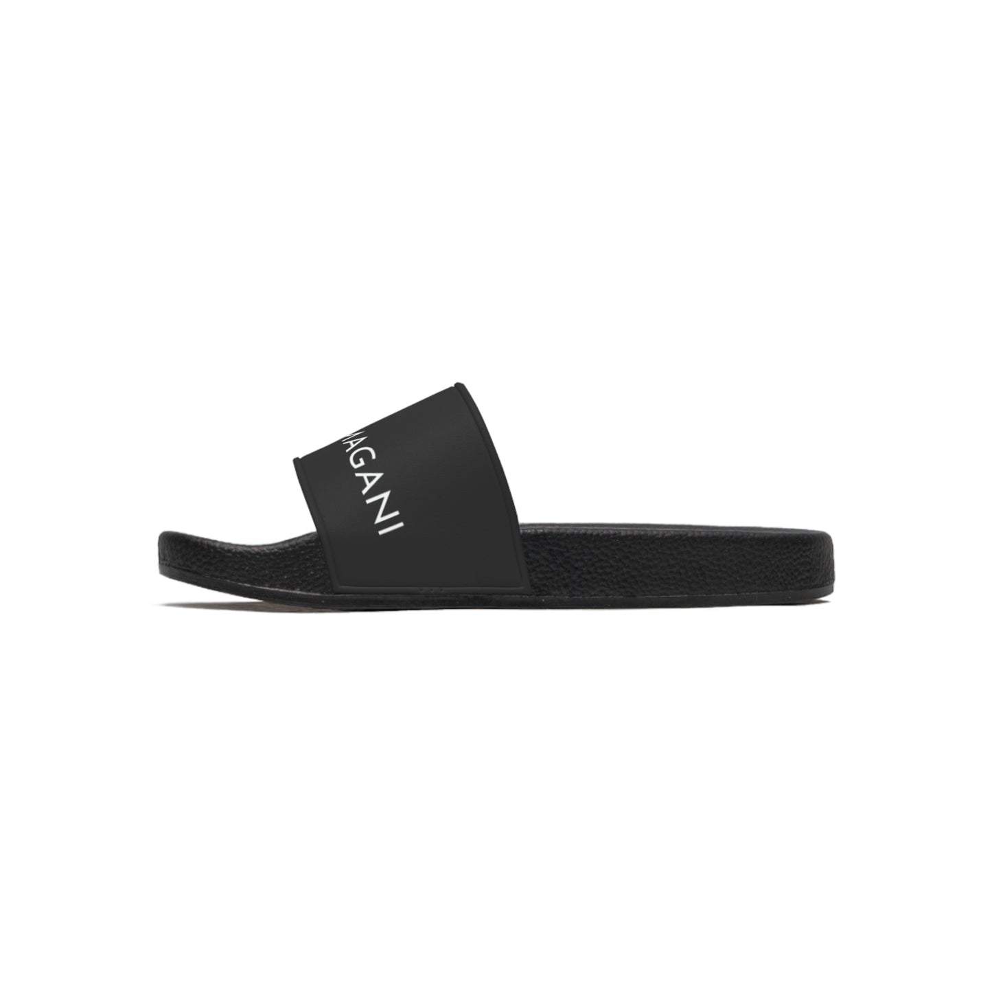 Amerigio Magan Black Slide Sandals — Men's Casual Pool & Beach Slides