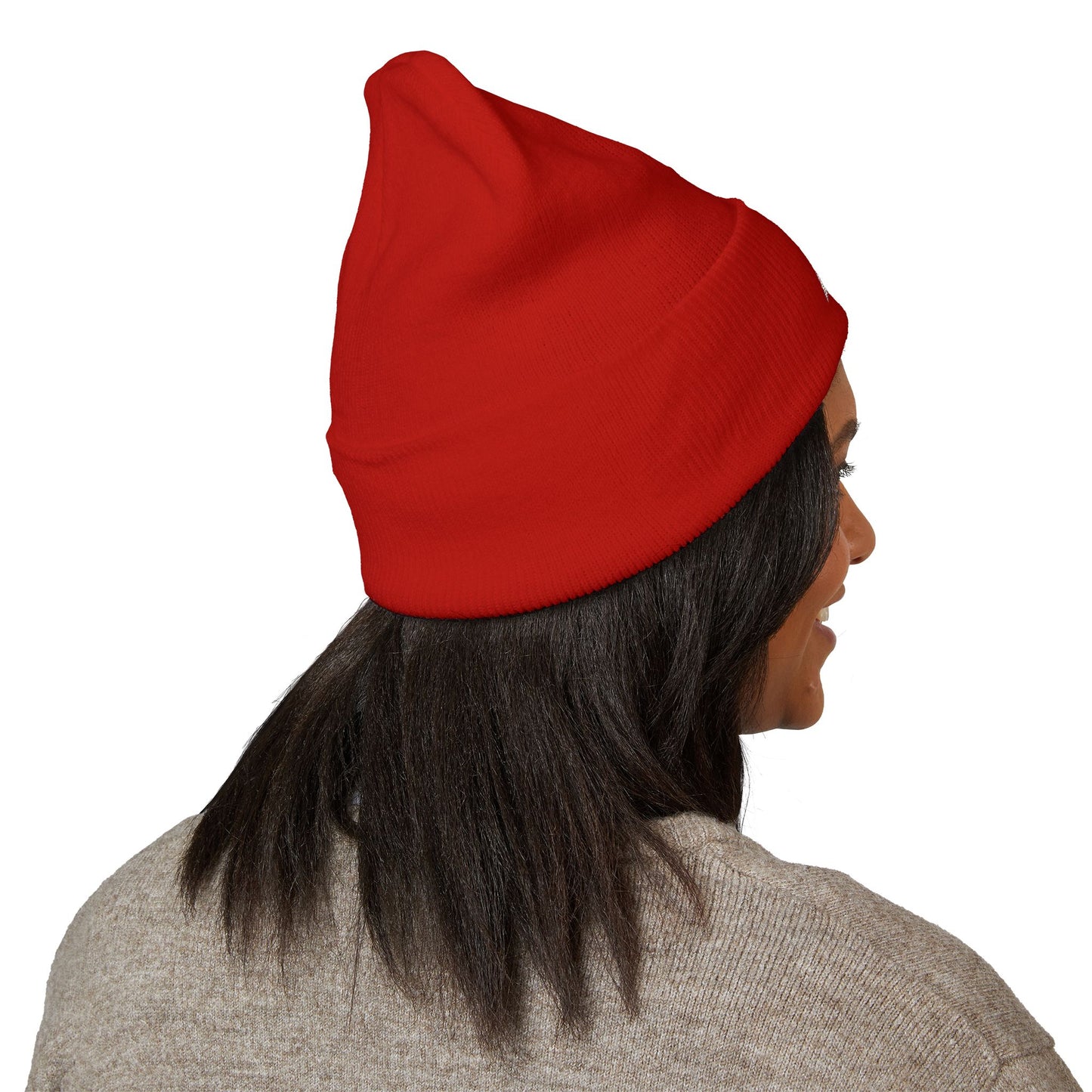 Embroidered Mountain Logo Beanie