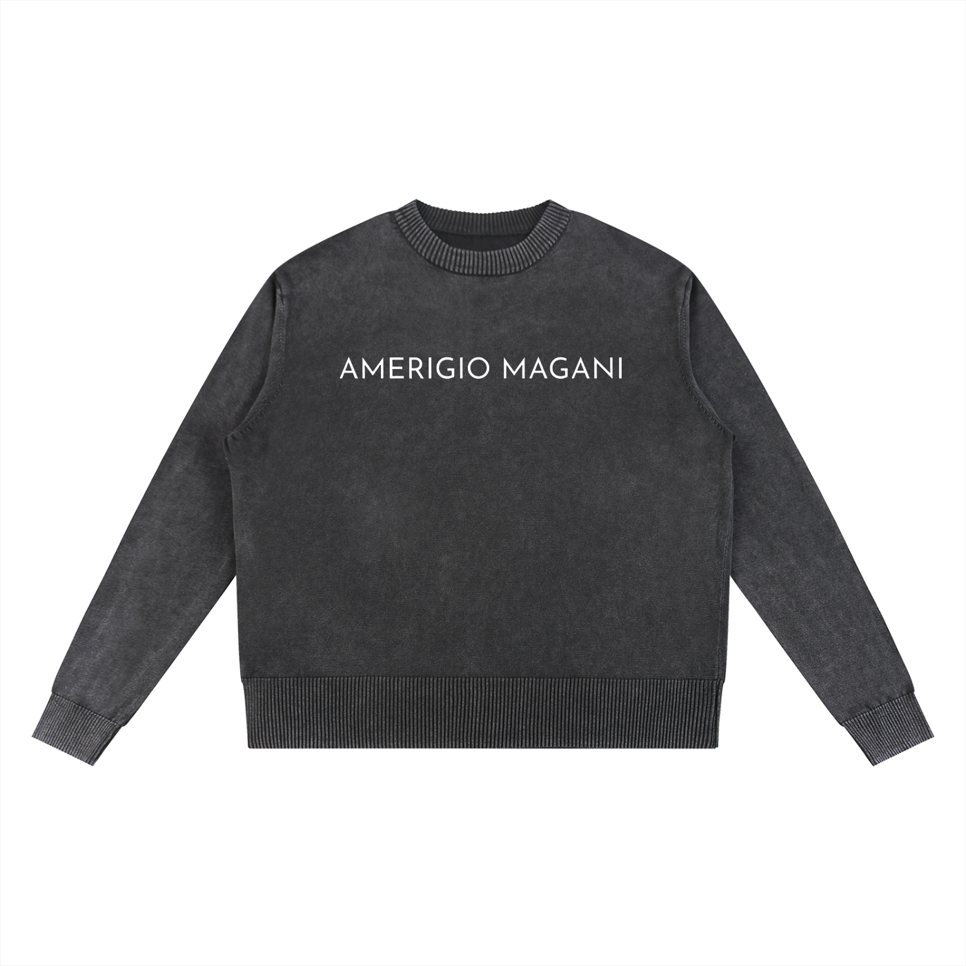 Mineral Wash Oversized Sweater