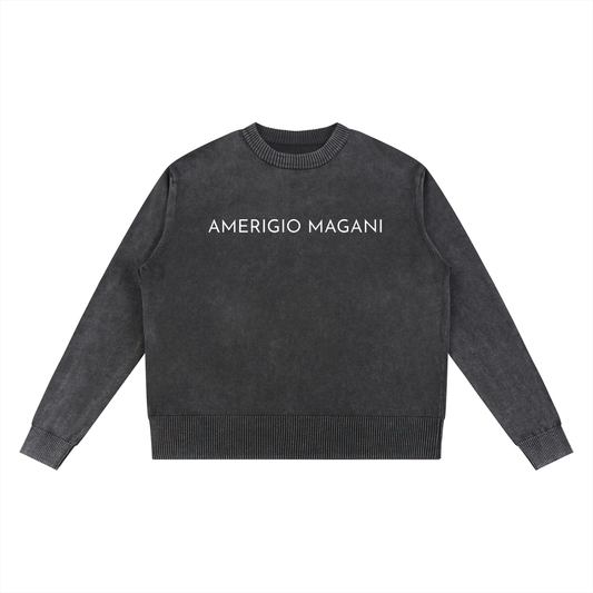 Mineral Wash Oversized Sweater